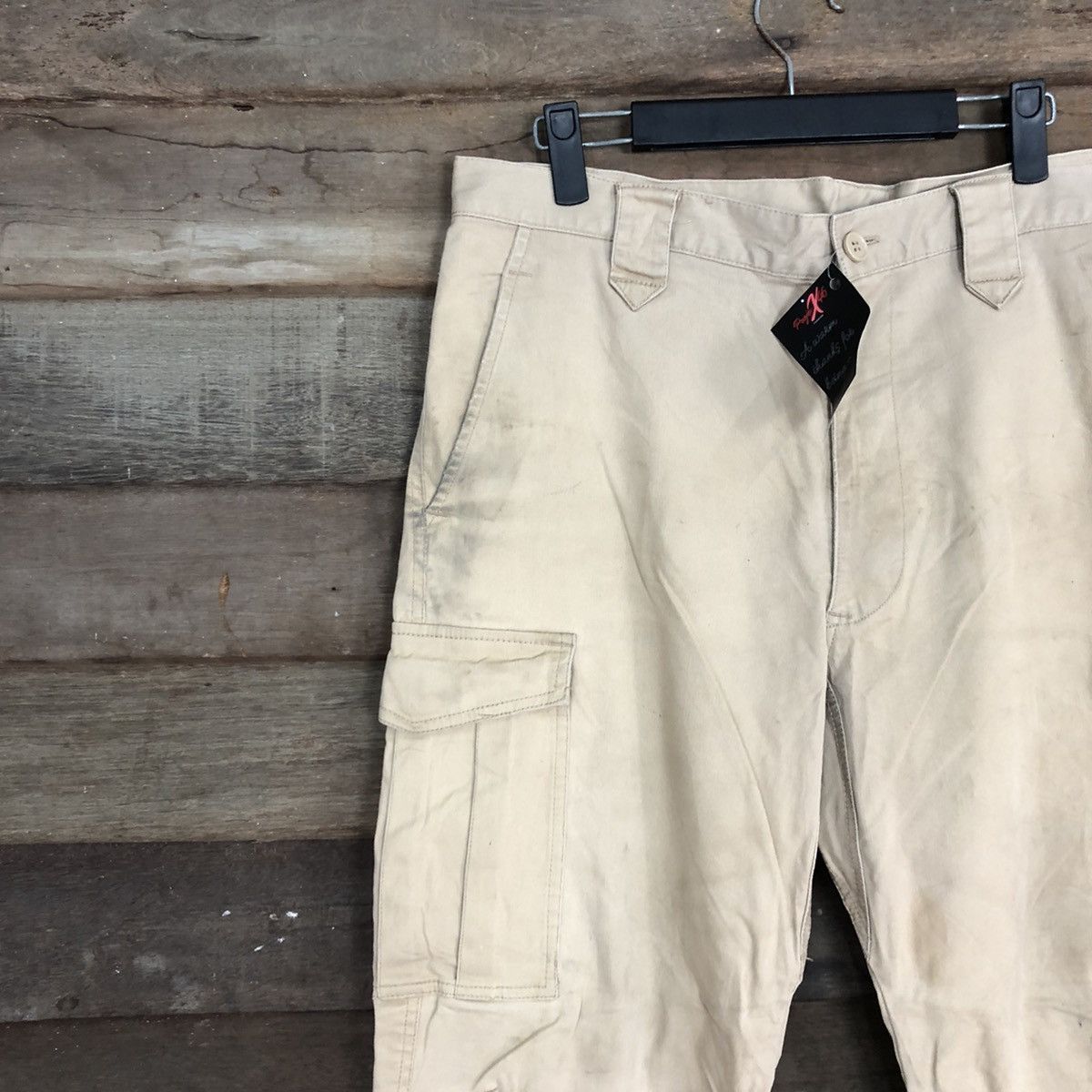 Japanese Brand Japan Brown Multipocket Tactical Cargo Pants #4886 Size US 36 / EU 52 - 6 Thumbnail