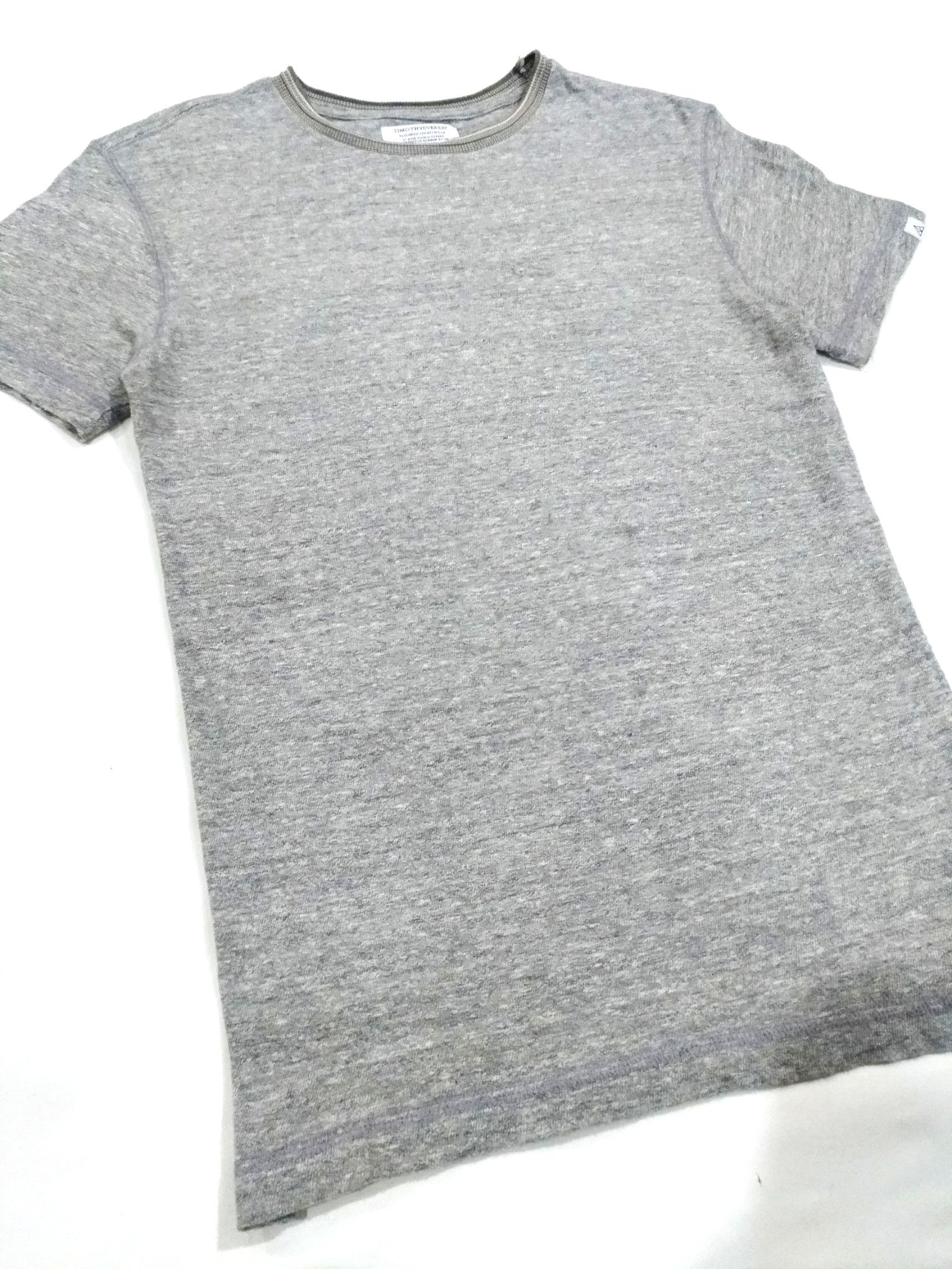Designer × Timothy Everest RARE! TIMOTHY EVEREST RINGER PLAIN GREY TEE Size US S / EU 44-46 / 1 - 3 Thumbnail