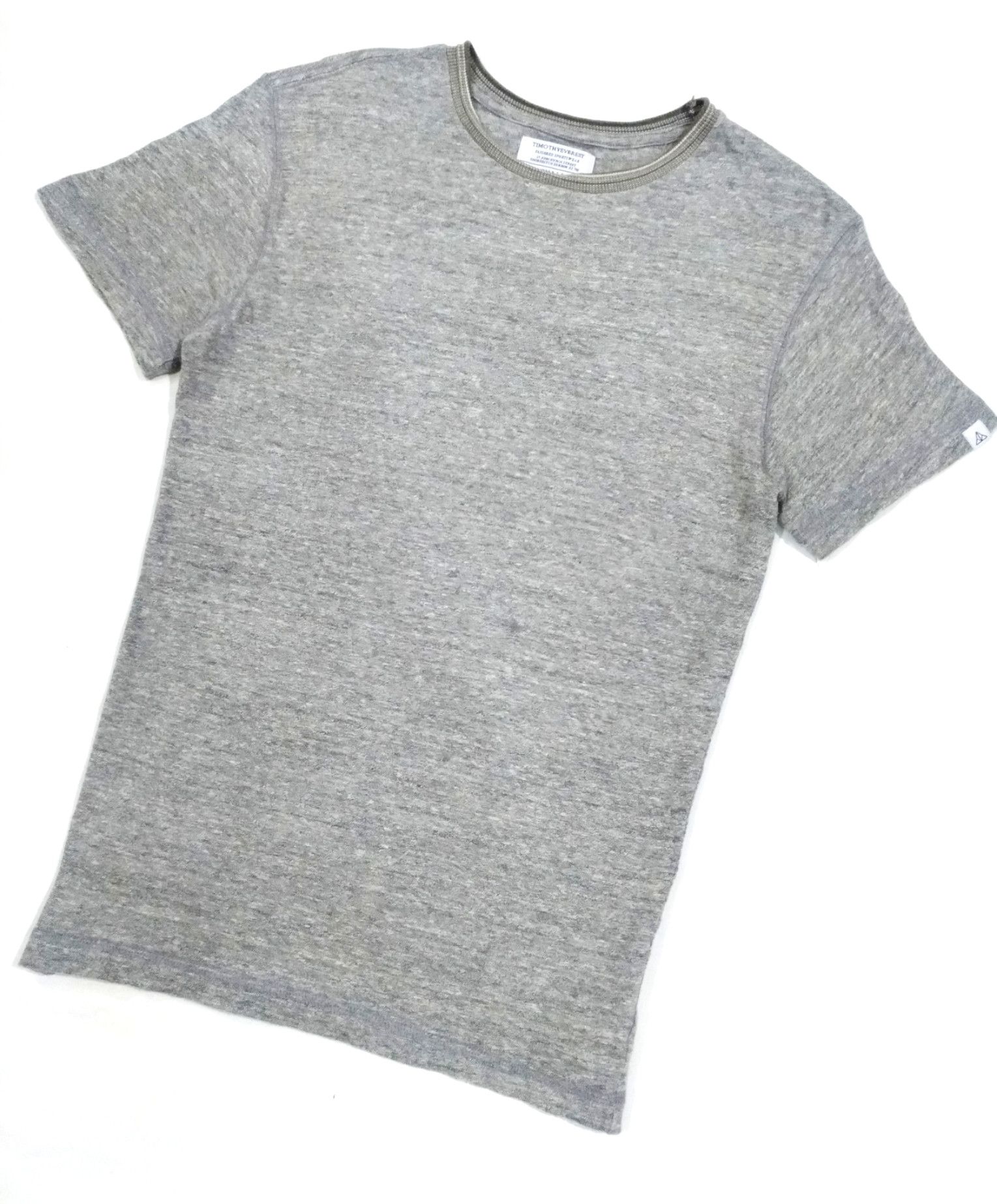 Designer × Timothy Everest RARE! TIMOTHY EVEREST RINGER PLAIN GREY TEE Size US S / EU 44-46 / 1 - 2 Thumbnail