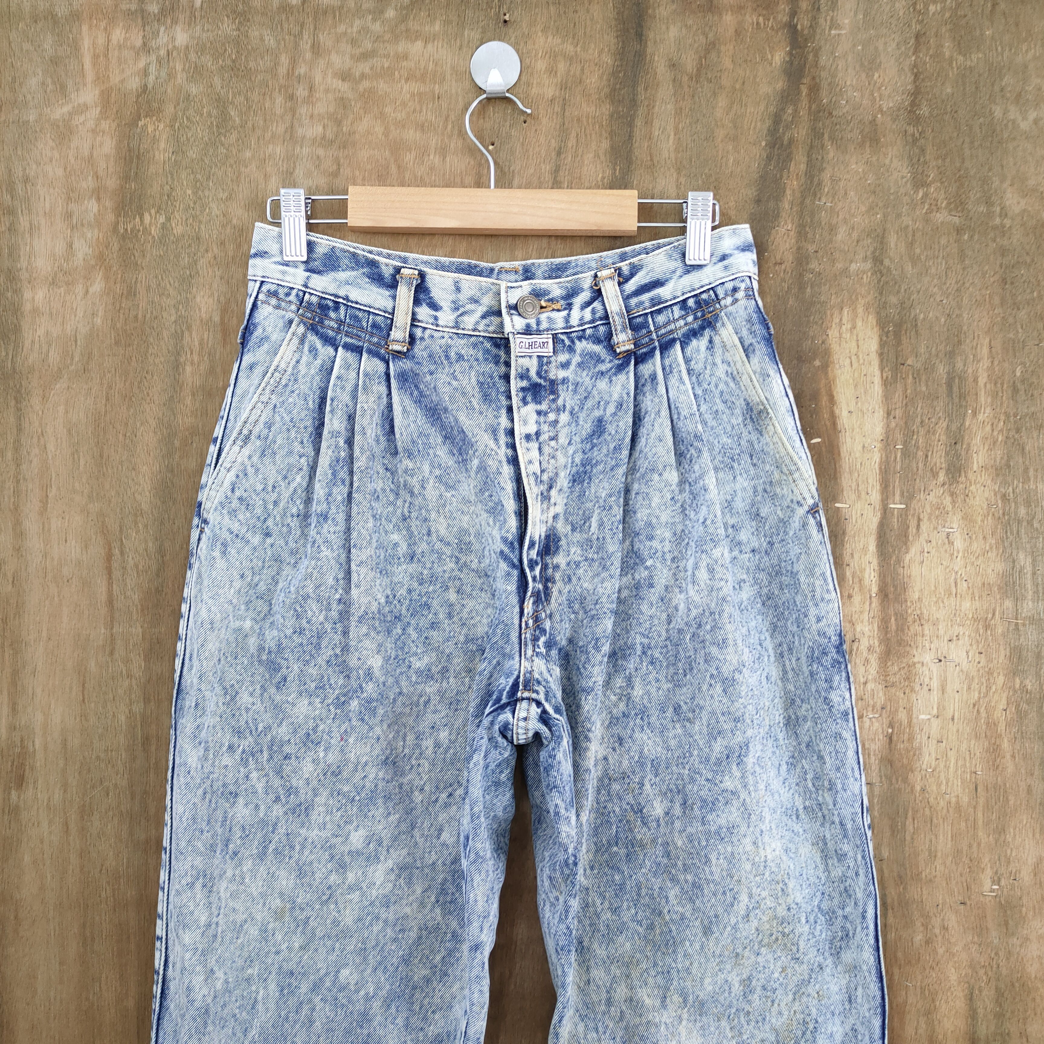 Japanese Brand × Vintage GL JAPANESE ACID WASH LIGHT BLUE JEAN Size US 26 / EU 42 - 3 Thumbnail