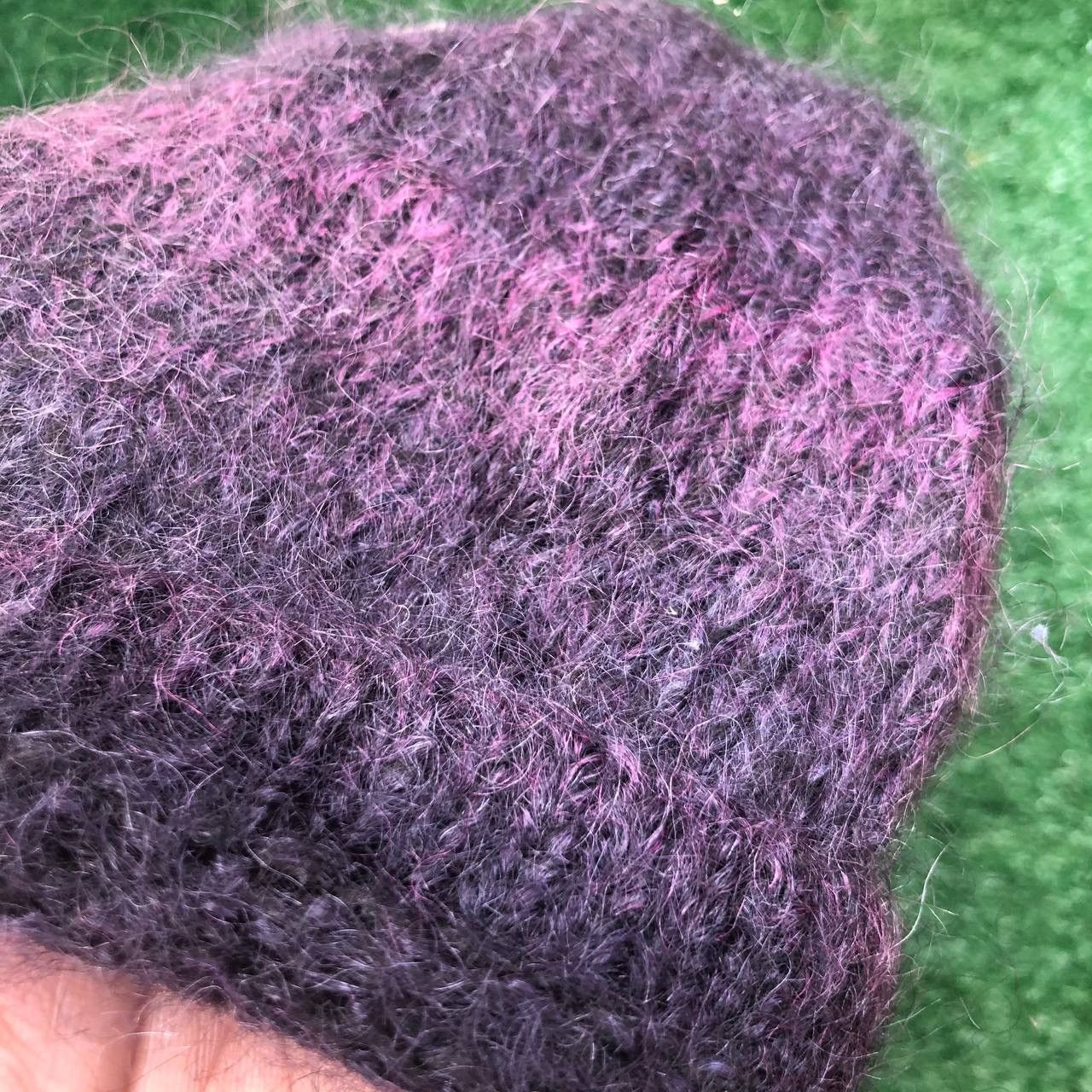 Japanese Brand Japanese Brand Maxim Purple Rose Mohair Beanie Size ONE SIZE - 1 Thumbnail