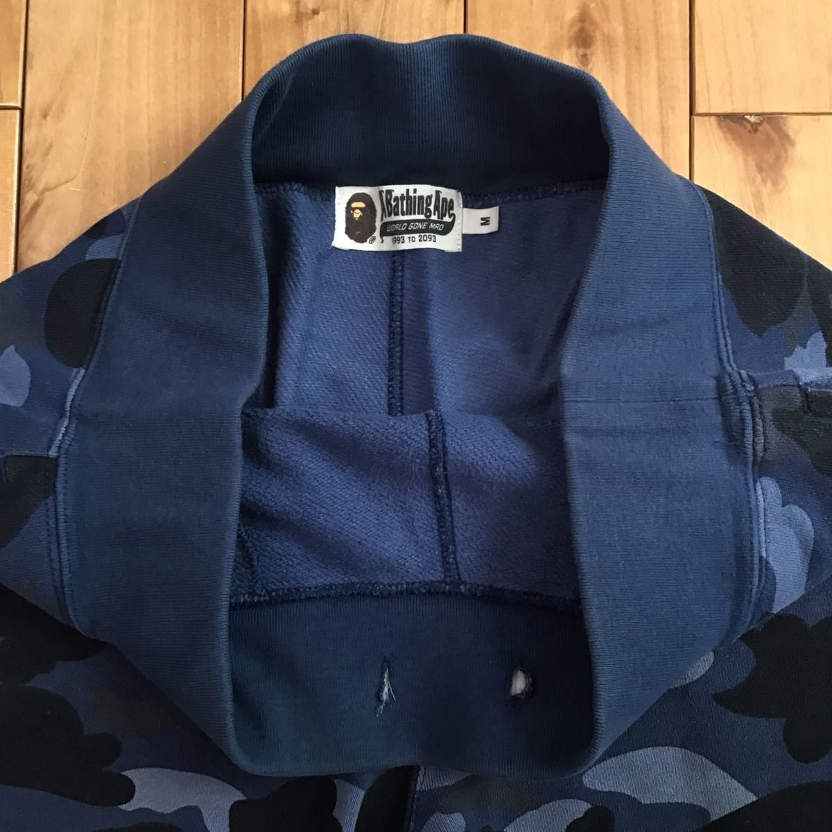 Bape BAPE Blue camo sweat shorts a bathing ape ★size M Size US 32 / EU 48 - 3 Thumbnail