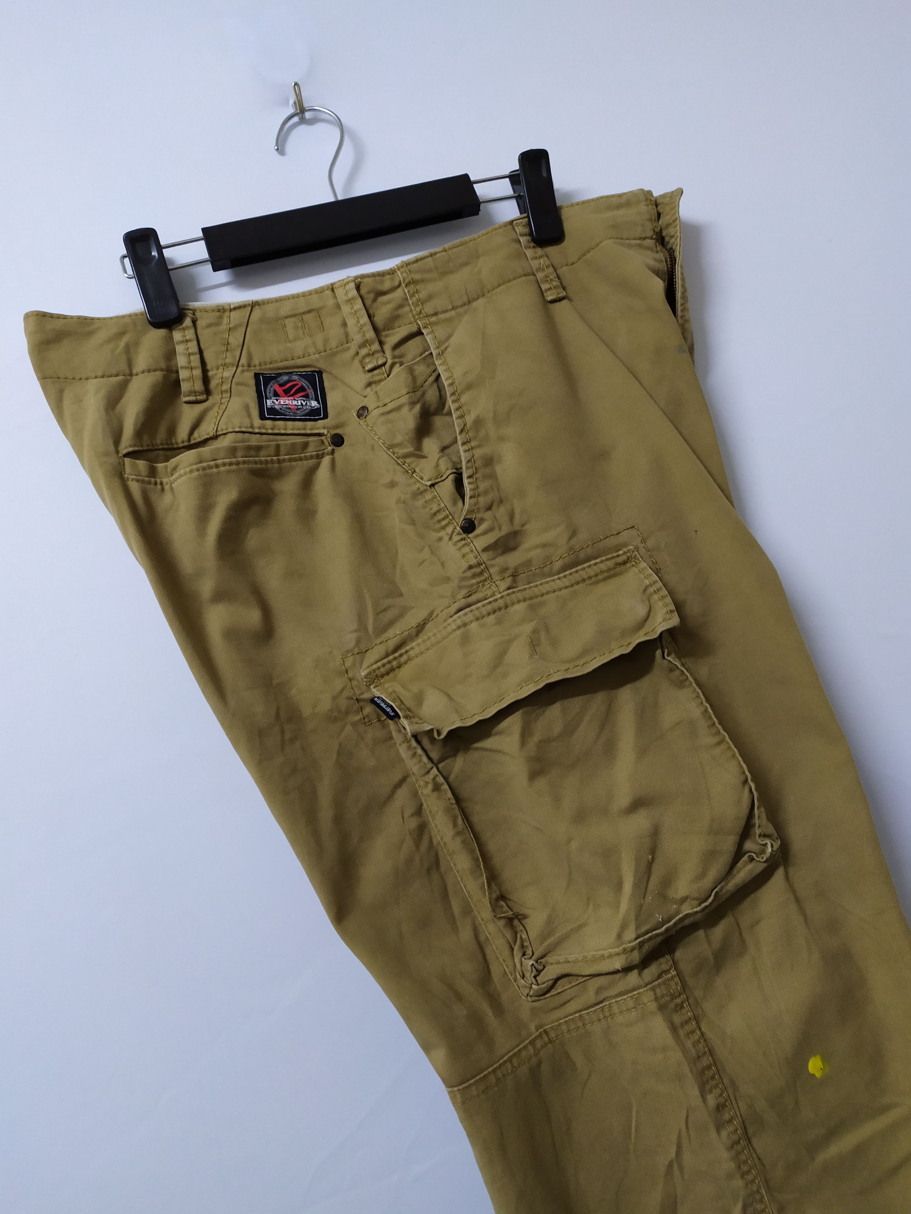 Japanese Brand VINTAGE EVENRIVER FADED CARGO PANTS Size US 36 / EU 52 - 5 Thumbnail