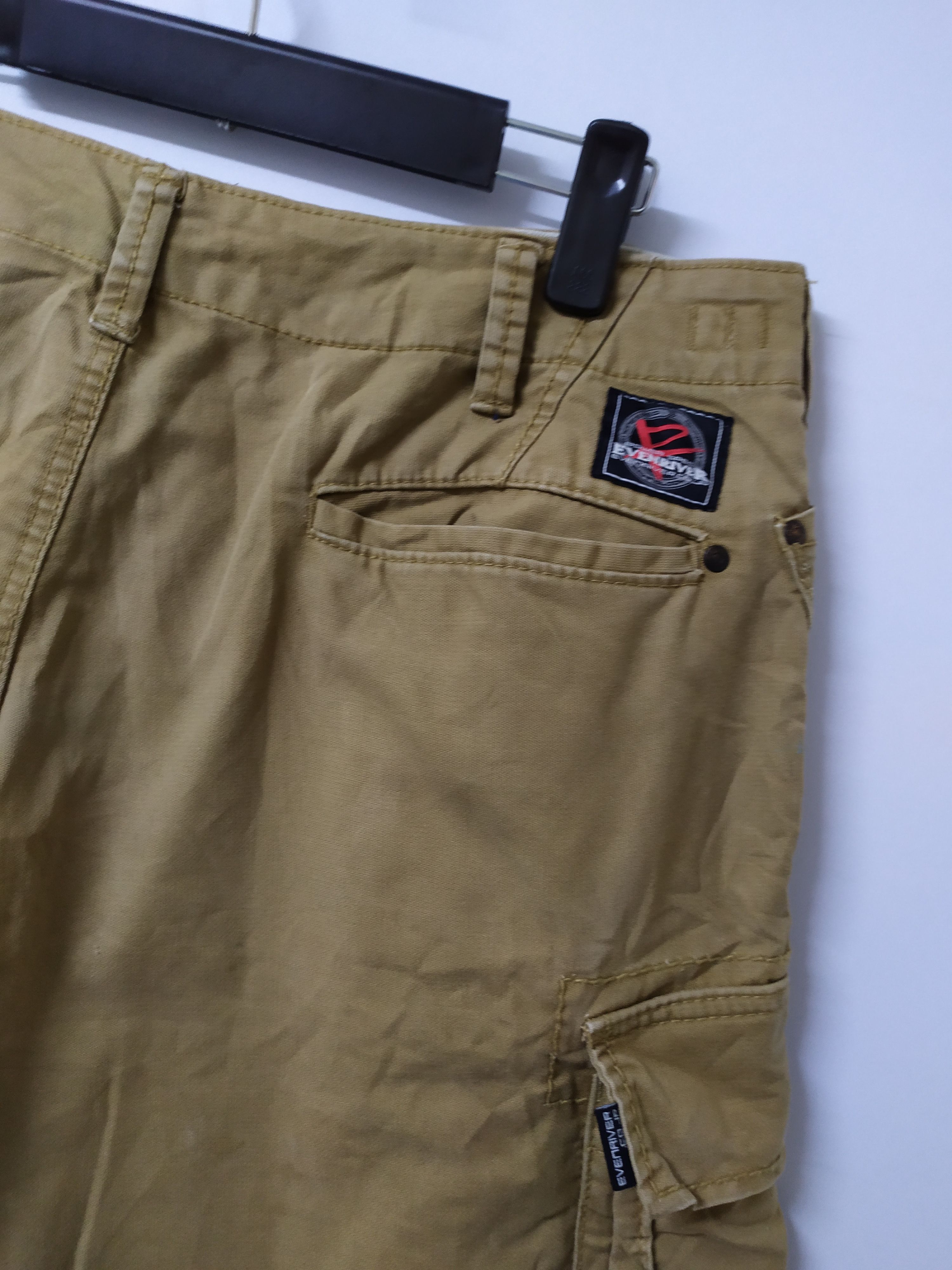 Japanese Brand VINTAGE EVENRIVER FADED CARGO PANTS Size US 36 / EU 52 - 17 Thumbnail