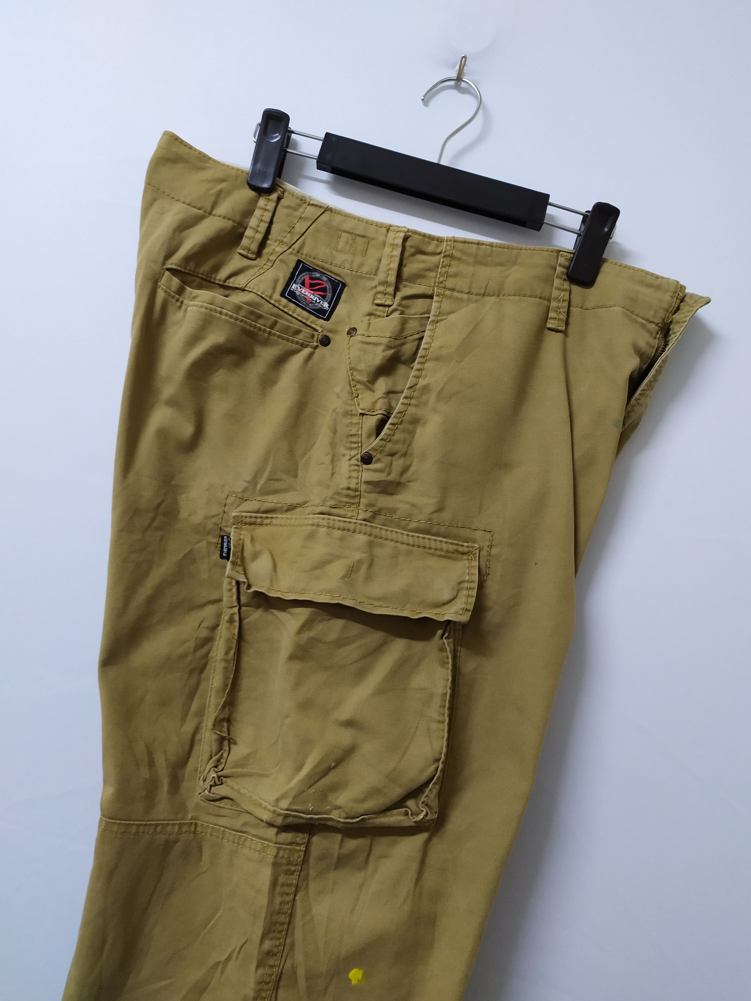 Japanese Brand VINTAGE EVENRIVER FADED CARGO PANTS Size US 36 / EU 52 - 6 Thumbnail