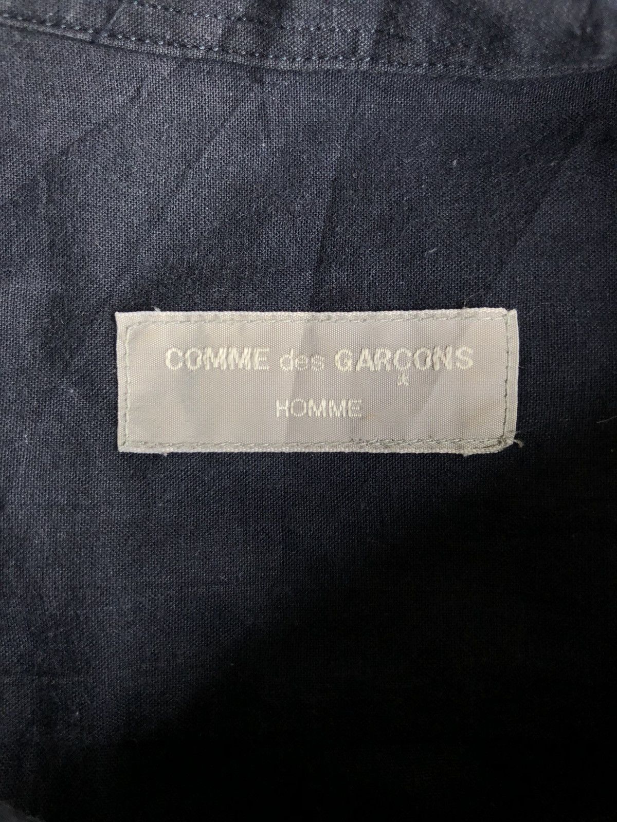 Comme des Garcons GRAIL🔥OG 80s CdG Homme Minimal Oversize B/D Shirt Size US L / EU 52-54 / 3 - 4 Thumbnail