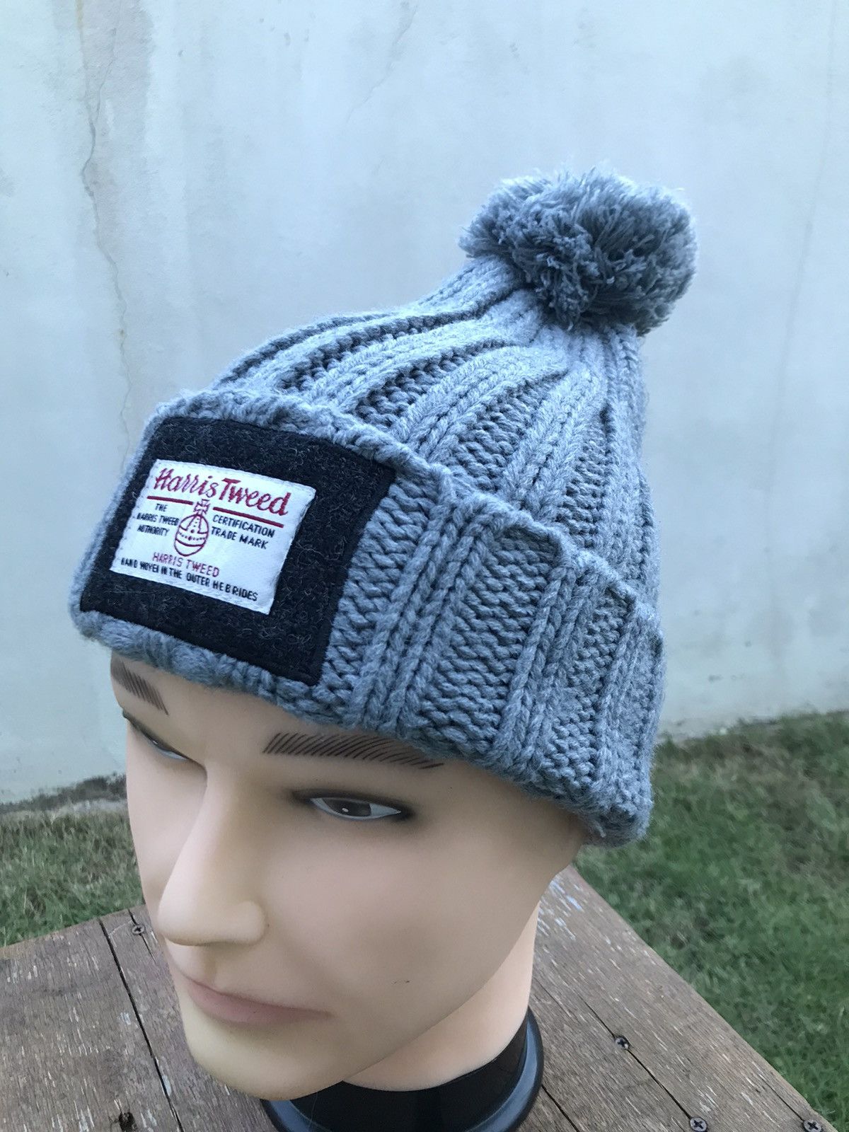 Harris Tweed Harris Tweed Beanie Snowcap Hat Size ONE SIZE - 1 Thumbnail
