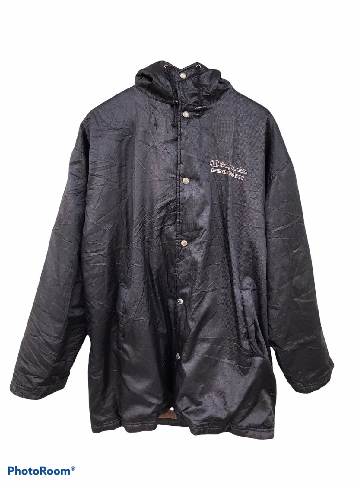 Champion Vintage champion spell out big logo raincoat Size US L / EU 52-54 / 3 - 1 Thumbnail