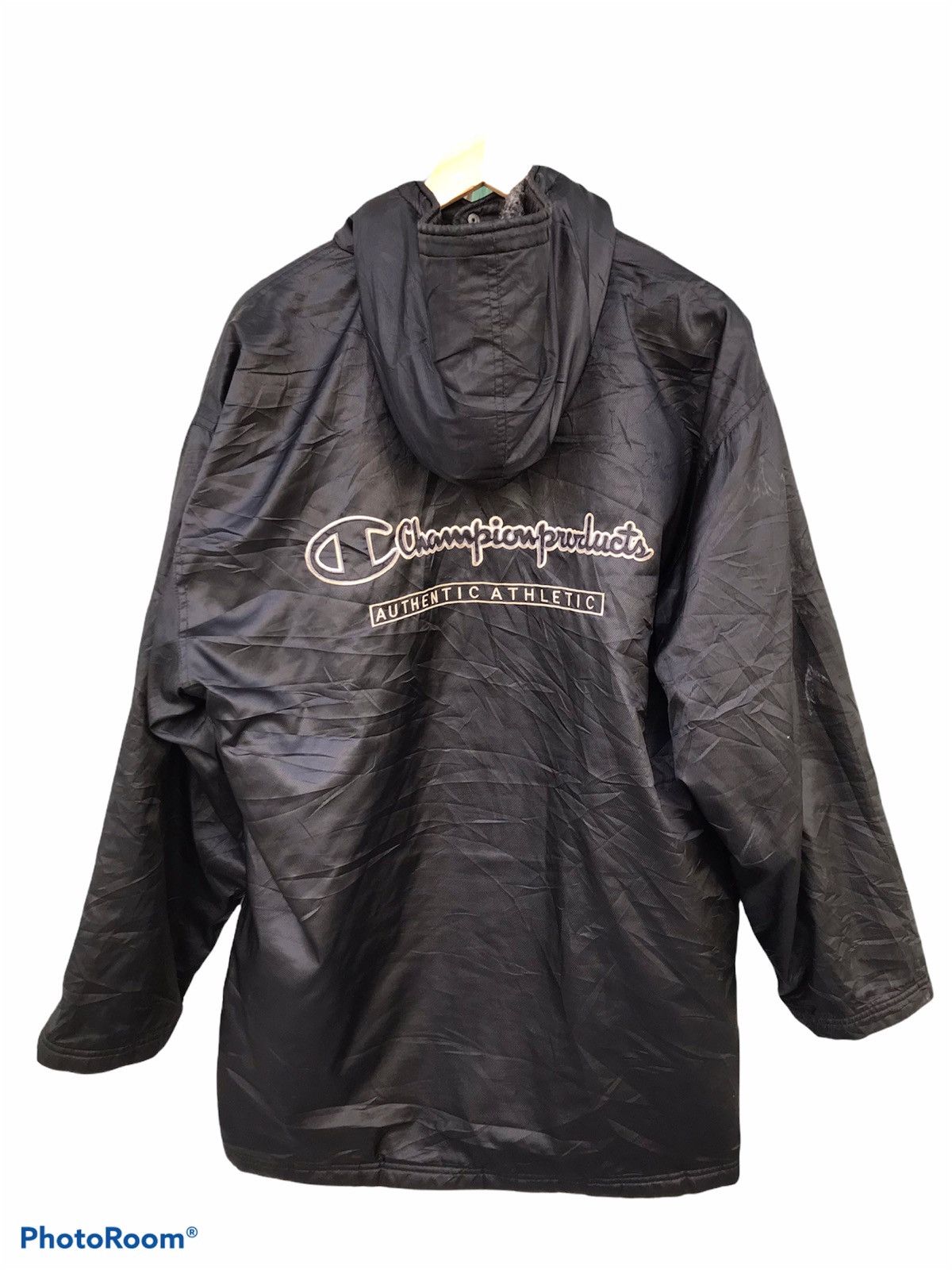 Champion Vintage champion spell out big logo raincoat Size US L / EU 52-54 / 3 - 2 Thumbnail