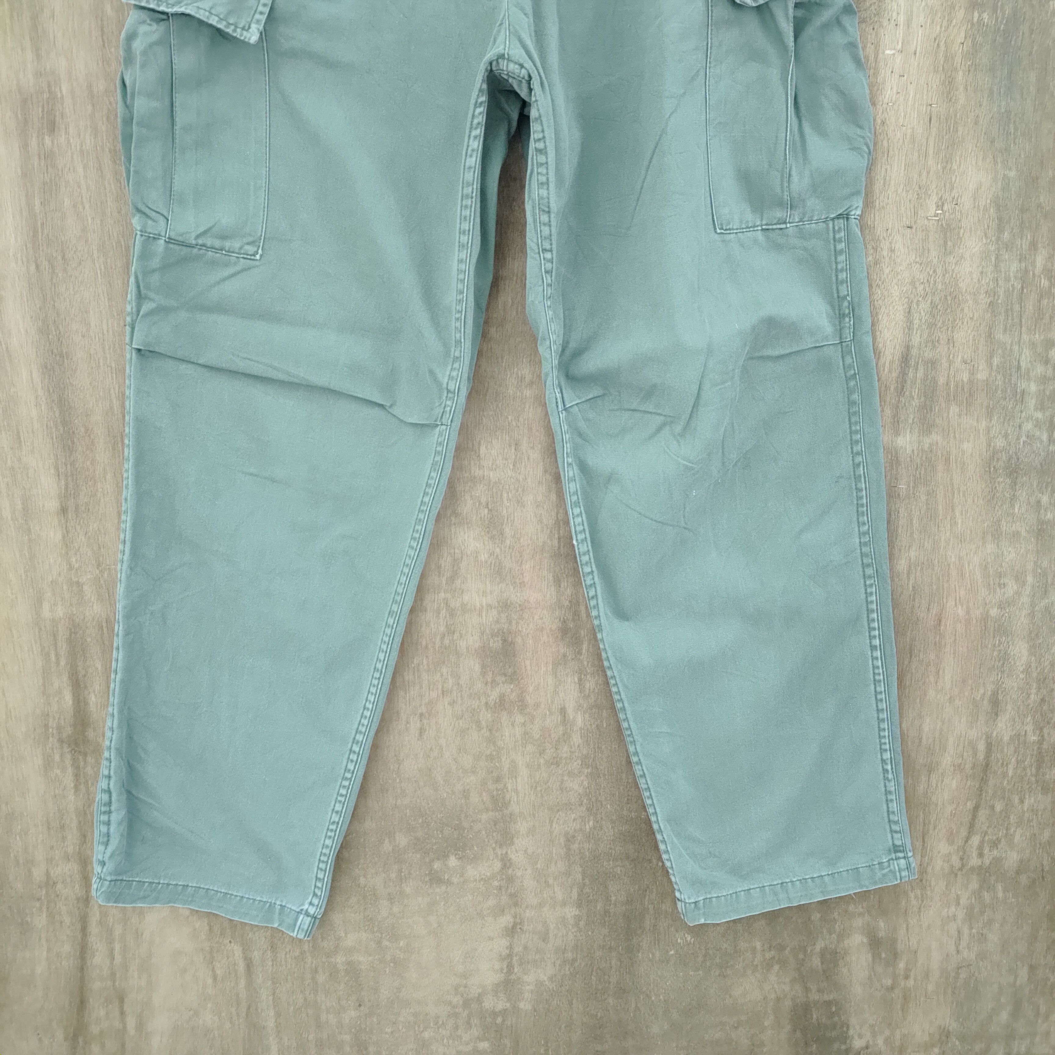 Vintage SURPLUS SPRING WAIST CARGO PANTS Size US 33 - 3 Thumbnail