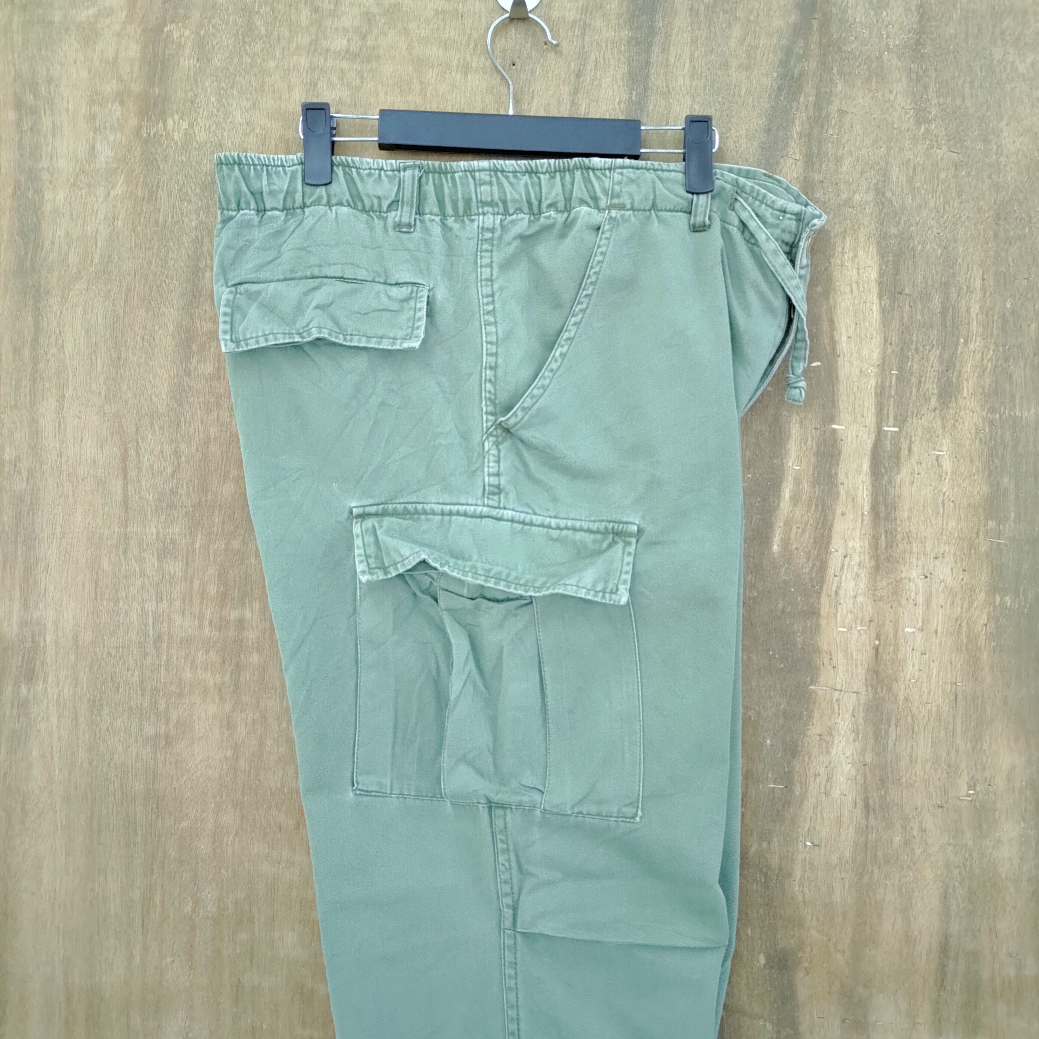 Vintage SURPLUS SPRING WAIST CARGO PANTS Size US 33 - 10 Thumbnail
