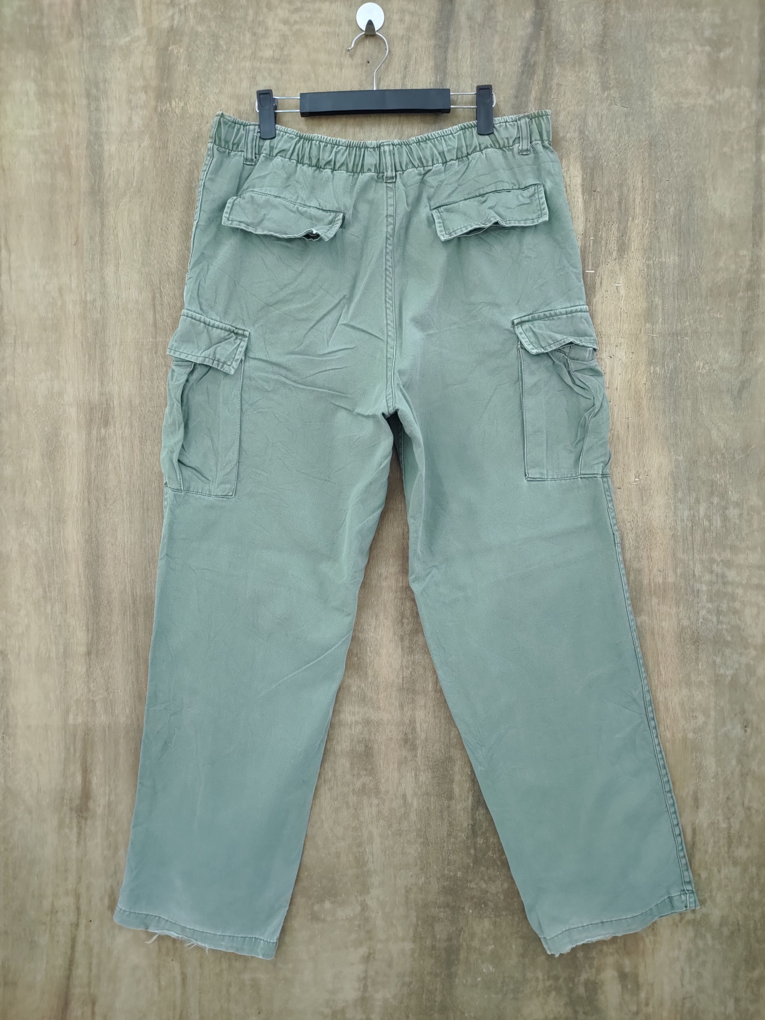 Vintage SURPLUS SPRING WAIST CARGO PANTS Size US 33 - 5 Thumbnail
