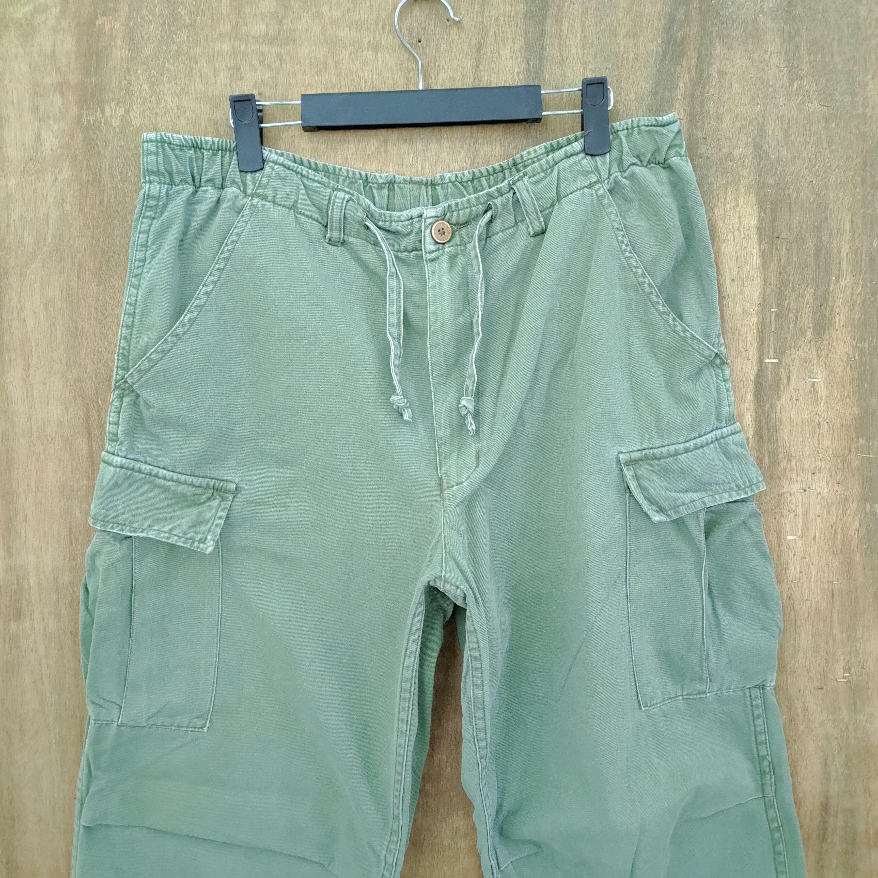 Vintage SURPLUS SPRING WAIST CARGO PANTS Size US 33 - 2 Thumbnail