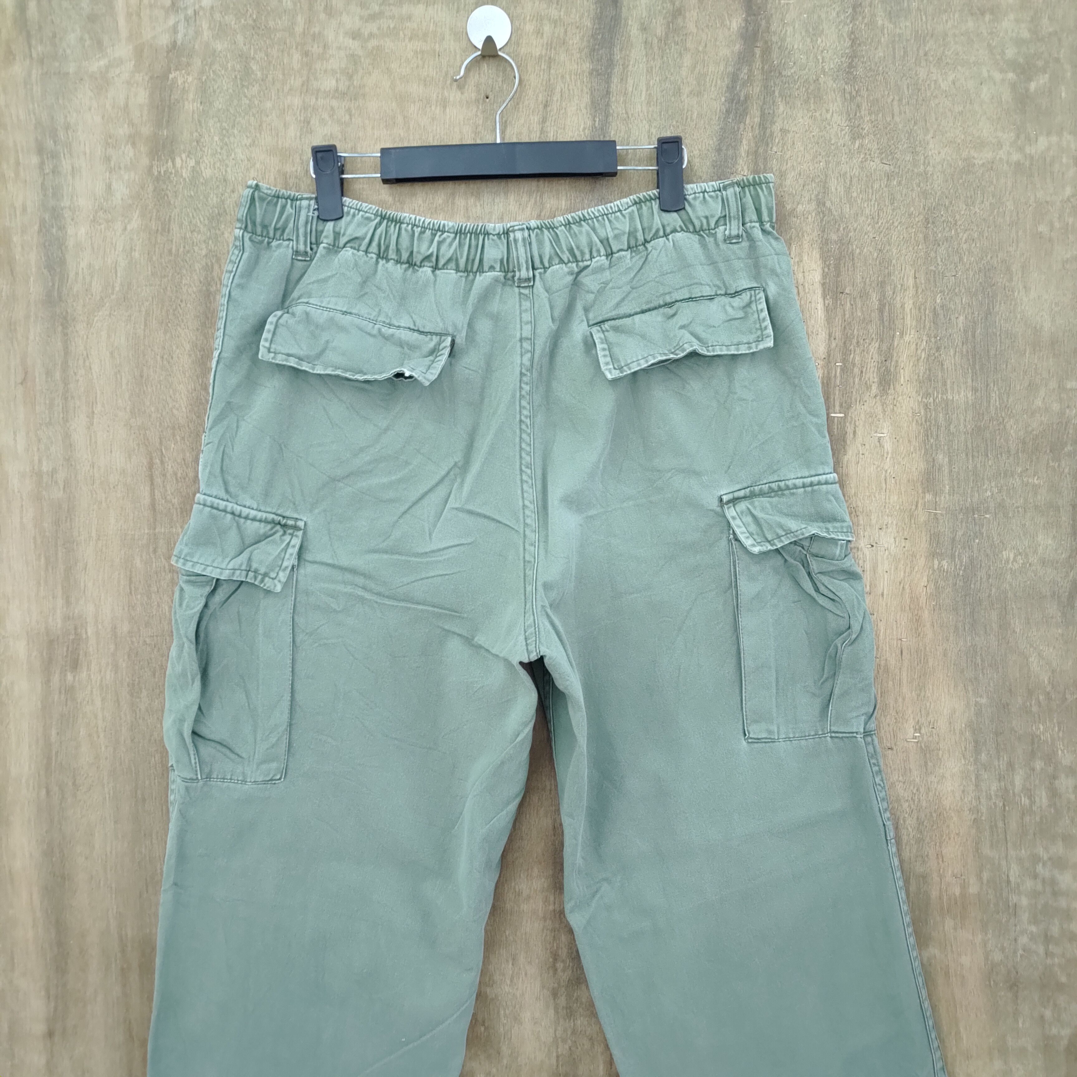 Vintage SURPLUS SPRING WAIST CARGO PANTS Size US 33 - 7 Thumbnail