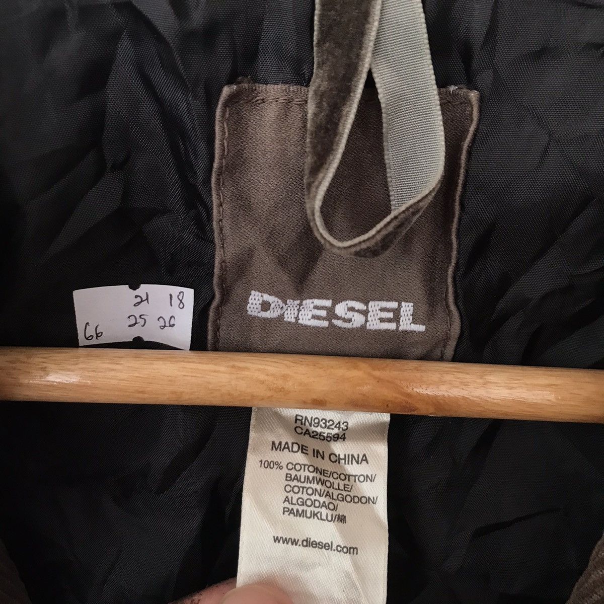 Diesel × Vintage VINTAGE DIESEL CORDLESS BROWN FADED JACKET Size US M / EU 48-50 / 2 - 9 Thumbnail