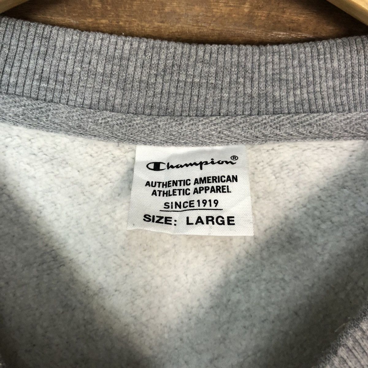 Champion Champion vintage plain Grey Sweatshirt #5617 Size US L / EU 52-54 / 3 - 8 Thumbnail