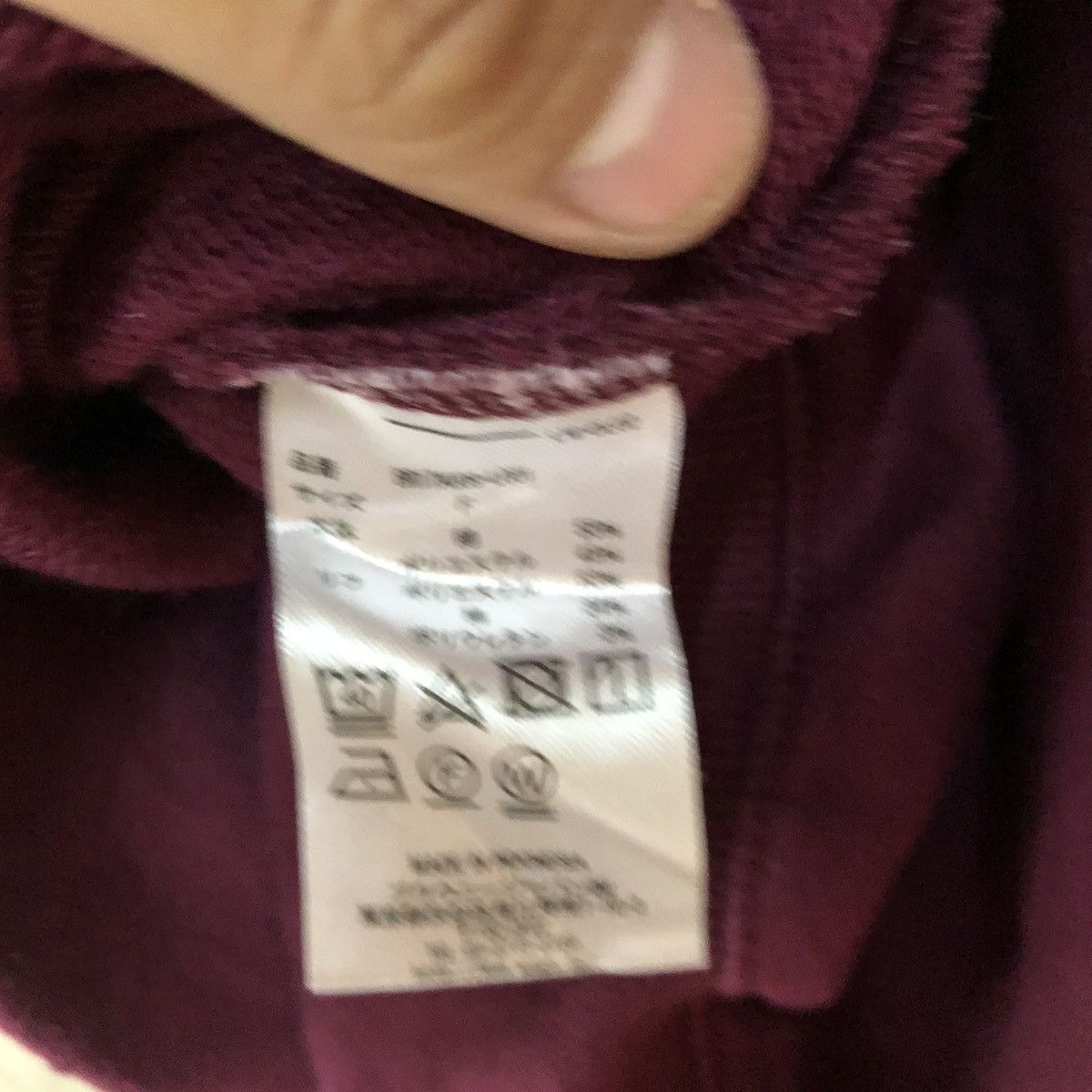 Japanese Brand Browny Distressed Maroon Sweatshirt #3271 Size US M / EU 48-50 / 2 - 13 Thumbnail