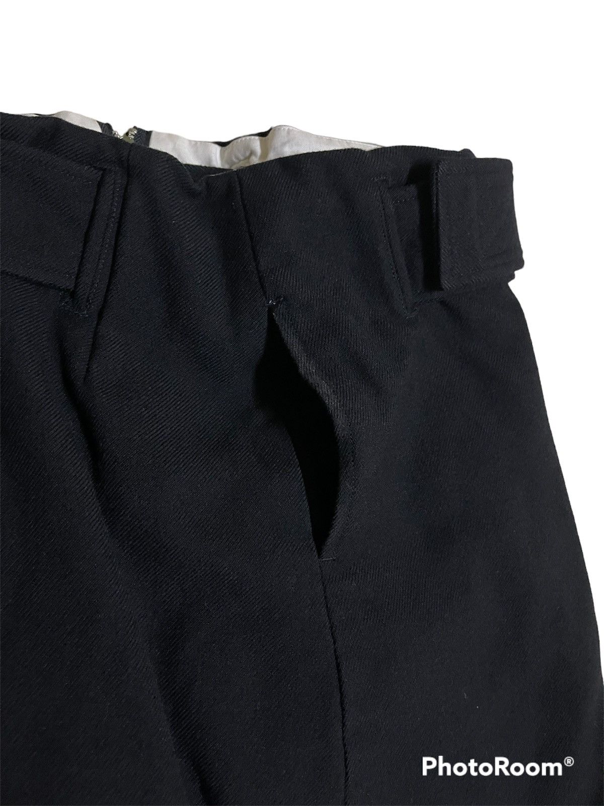 Issey Miyake × Japanese Brand × Tsumori Chisato Wool Skirt Belt Pocket Size 28" / US 6 / IT 42 - 3 Thumbnail