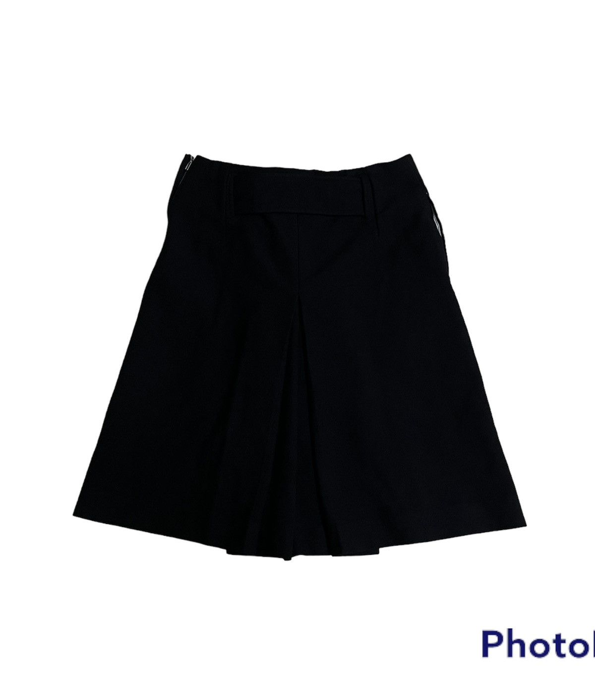 Issey Miyake × Japanese Brand × Tsumori Chisato Wool Skirt Belt Pocket Size 28" / US 6 / IT 42 - 2 Thumbnail