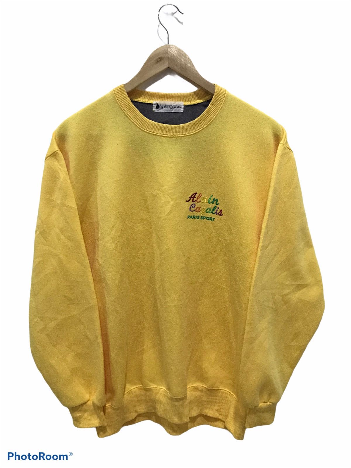 Other Vintage Alain Cazalis Paris crewneck Sweatshirt Size US M / EU 48-50 / 2 - 1 Thumbnail