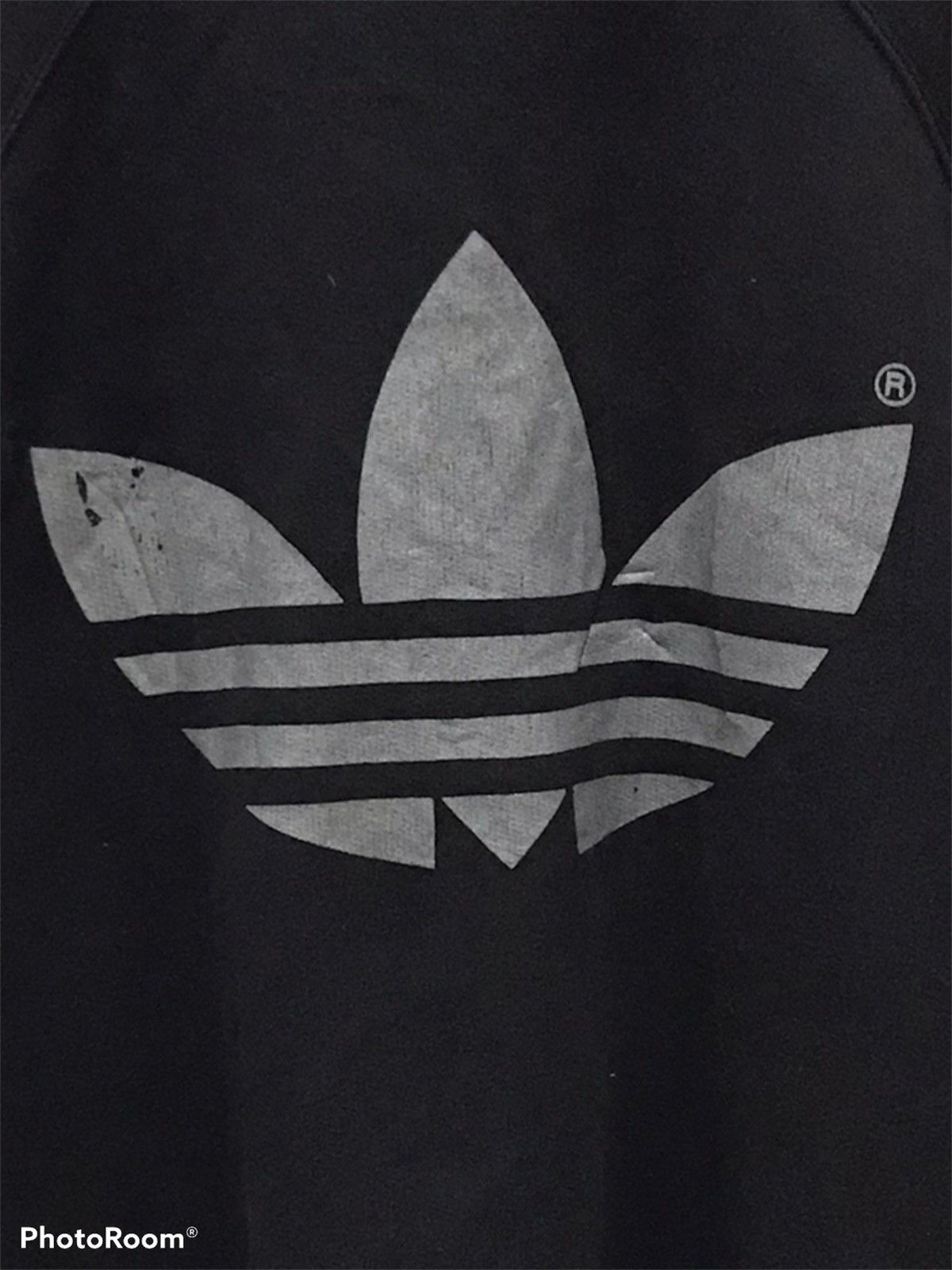 Adidas Adidas big logo trefoil crewneck sweatshirt Size US L / EU 52-54 / 3 - 7 Thumbnail