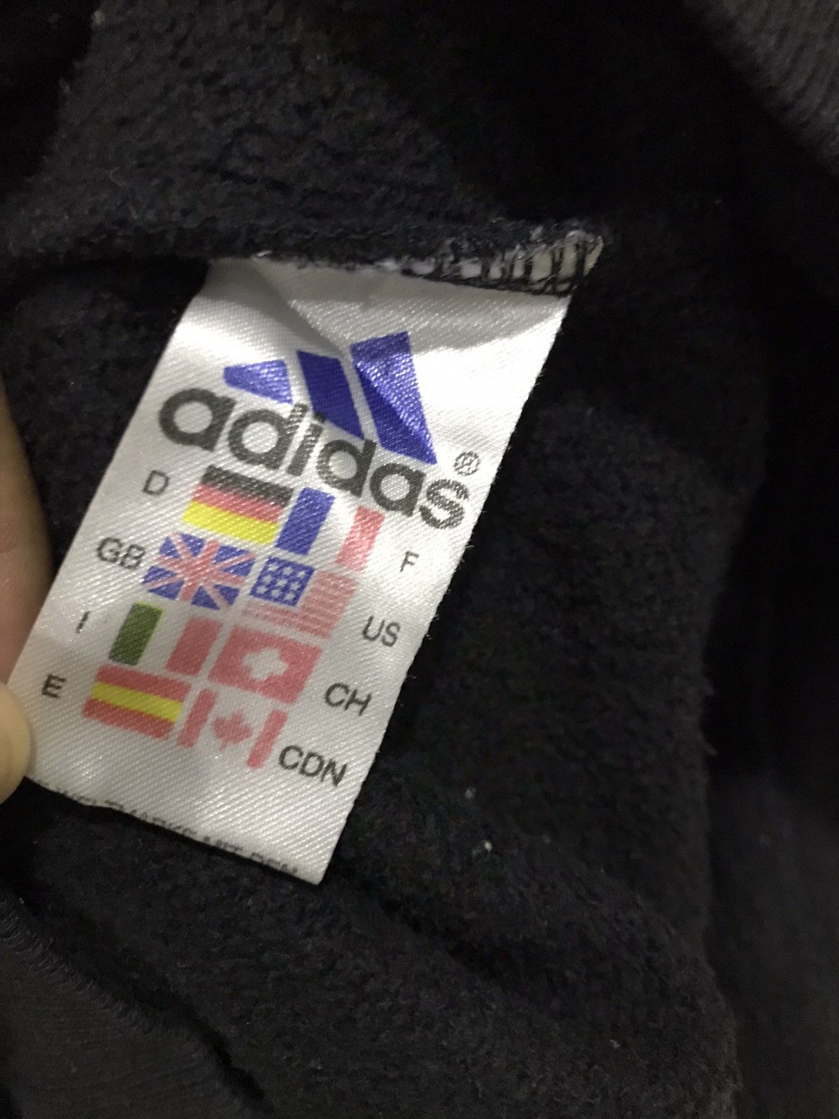 Adidas Adidas big logo trefoil crewneck sweatshirt Size US L / EU 52-54 / 3 - 14 Thumbnail