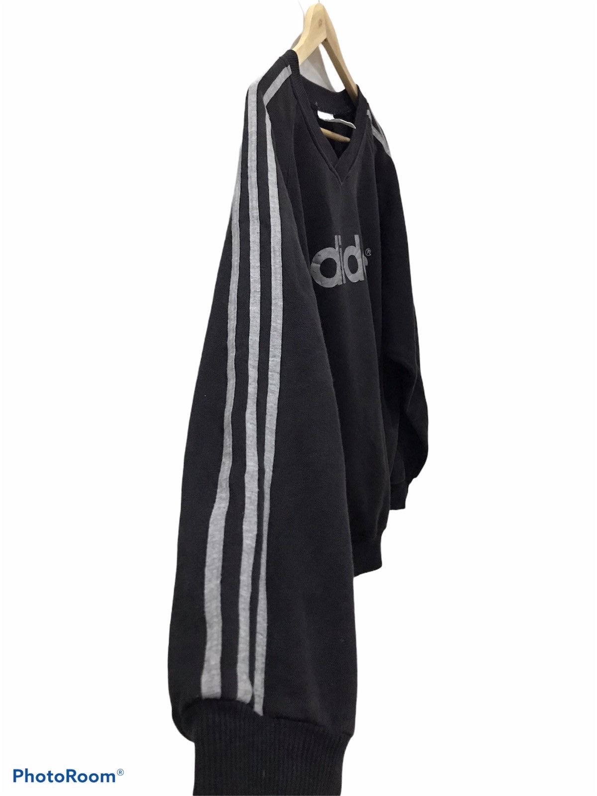 Adidas Adidas big logo trefoil crewneck sweatshirt Size US L / EU 52-54 / 3 - 3 Thumbnail