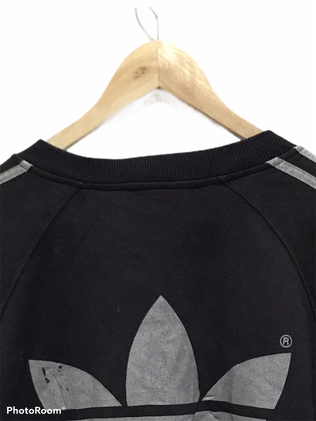 Adidas Adidas big logo trefoil crewneck sweatshirt Size US L / EU 52-54 / 3 - 9 Thumbnail