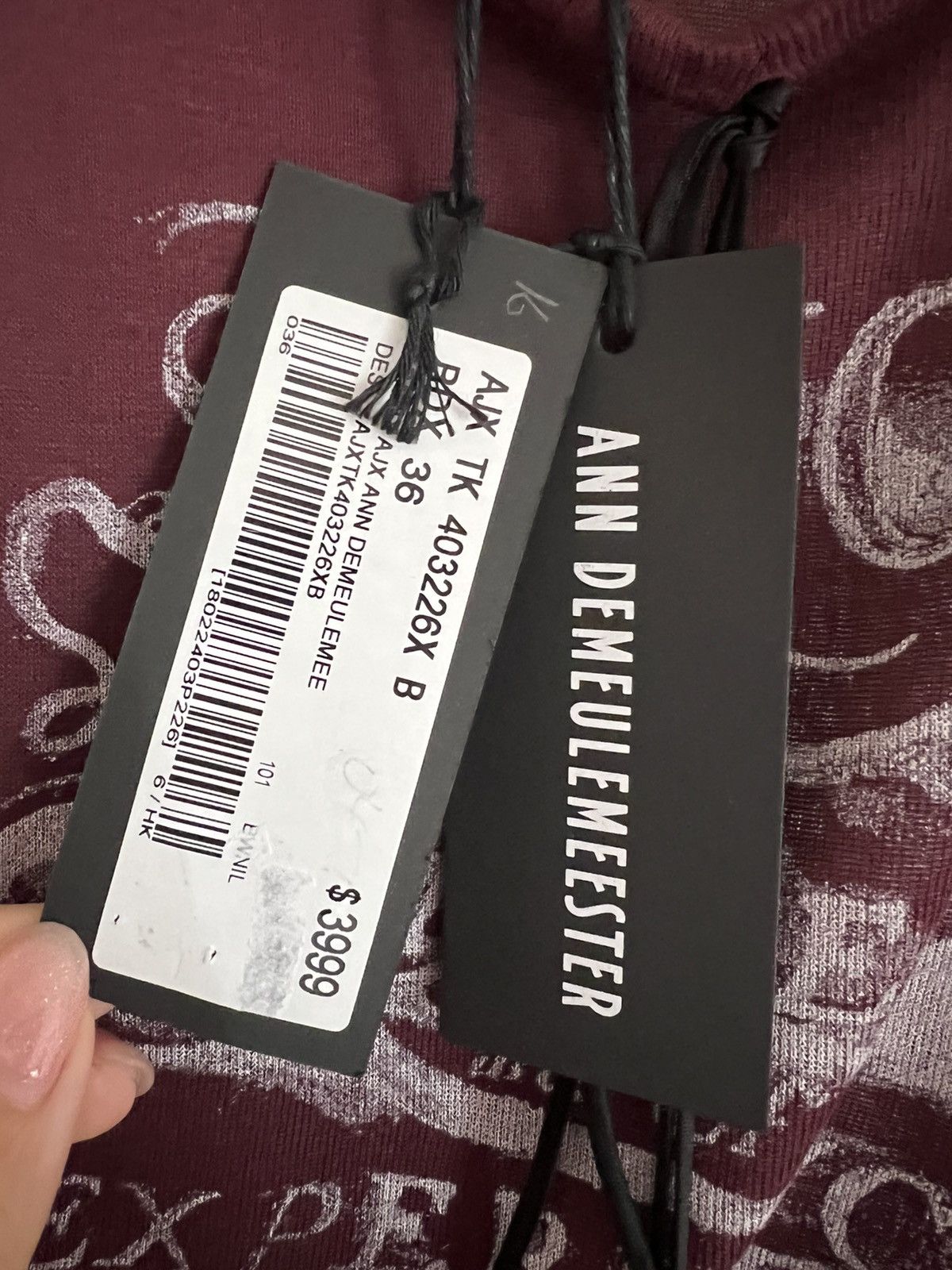 Ann Demeulemeester Songs of innocence FW18 Runway Tank Top Size XS / US 0-2 / IT 36-38 - 5 Thumbnail
