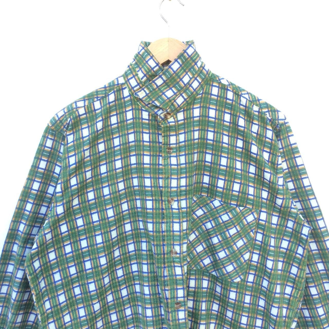 Flannel × Japanese Brand Grunge flannel checkered buttom up japan brand Size US L / EU 52-54 / 3 - 4 Thumbnail