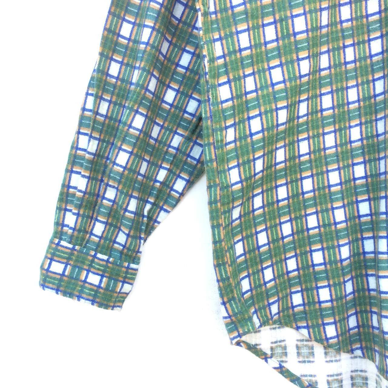 Flannel × Japanese Brand Grunge flannel checkered buttom up japan brand Size US L / EU 52-54 / 3 - 2 Thumbnail