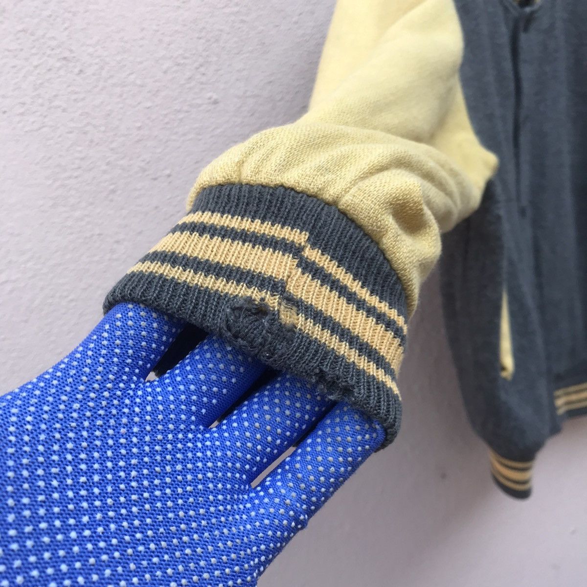 Japanese Brand × Vintage Vintage Japanese Brand LT Zukku Varsity plain wool michigan Size US L / EU 52-54 / 3 - 6 Thumbnail