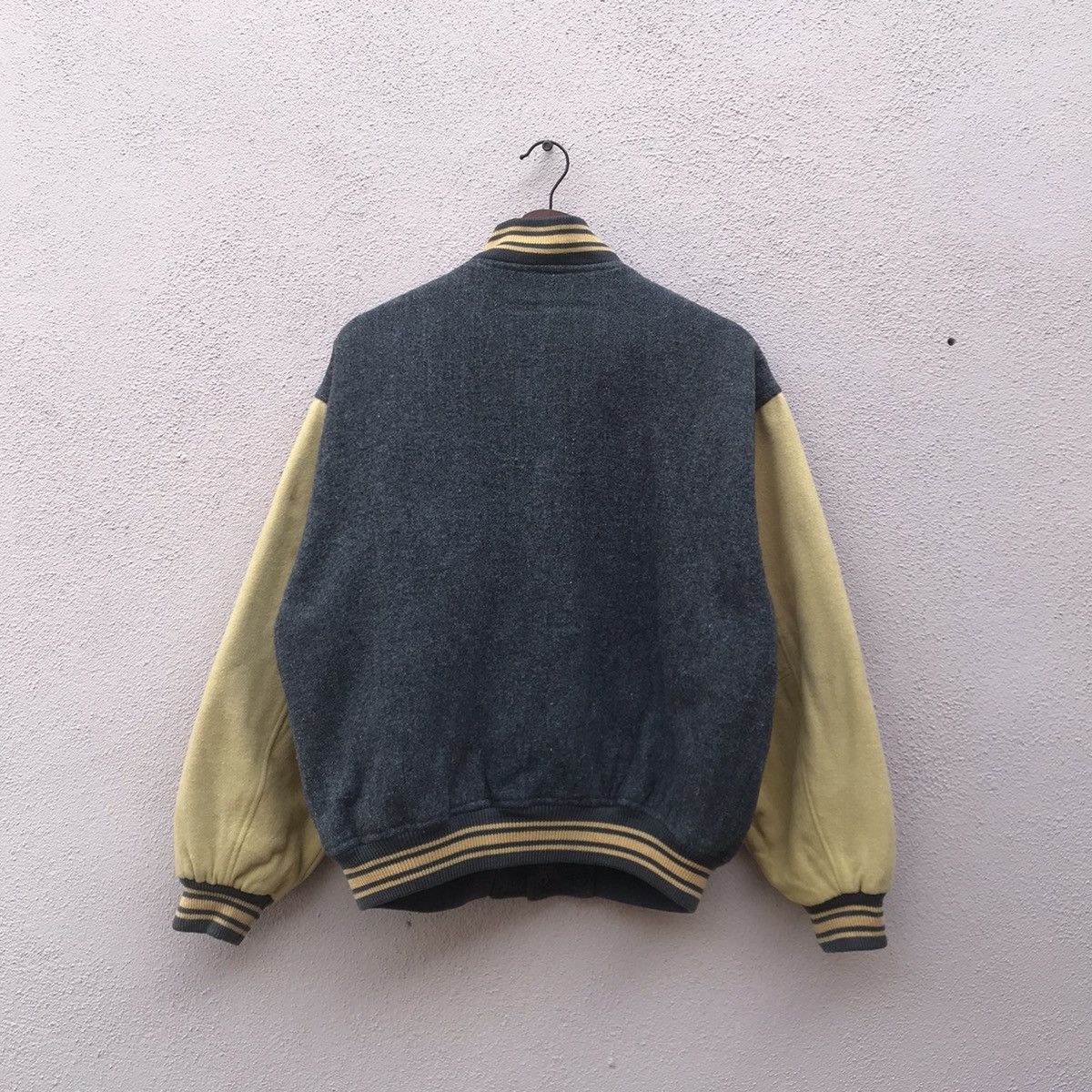 Japanese Brand × Vintage Vintage Japanese Brand LT Zukku Varsity plain wool michigan Size US L / EU 52-54 / 3 - 4 Thumbnail