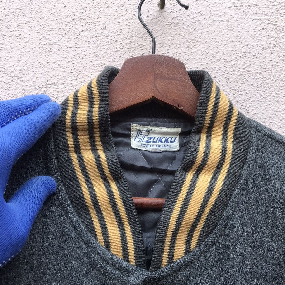 Japanese Brand × Vintage Vintage Japanese Brand LT Zukku Varsity plain wool michigan Size US L / EU 52-54 / 3 - 5 Thumbnail