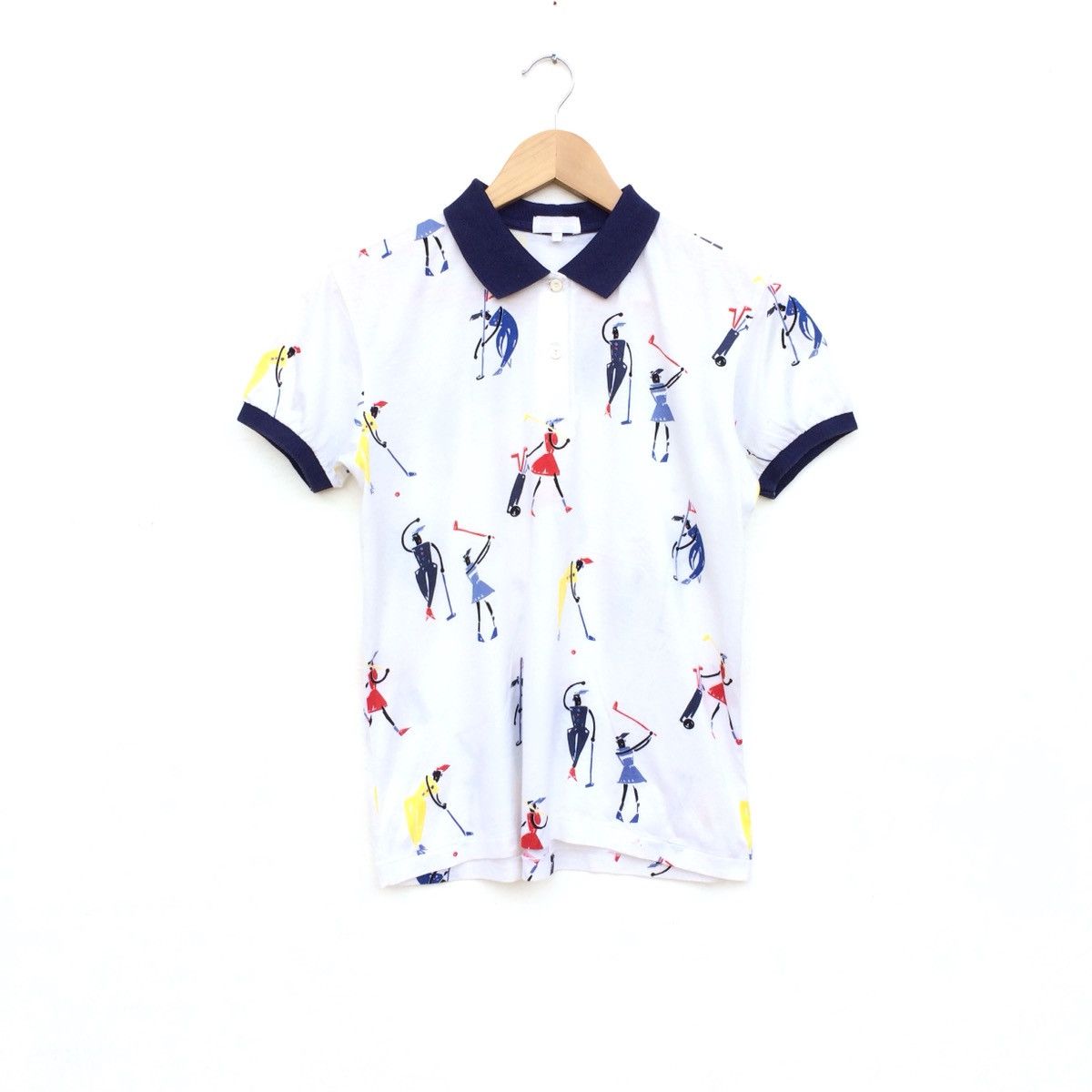 Balenciaga Vintage Balenciaga sport women polo couple golfer Size M / US 6-8 / IT 42-44 - 1 Thumbnail