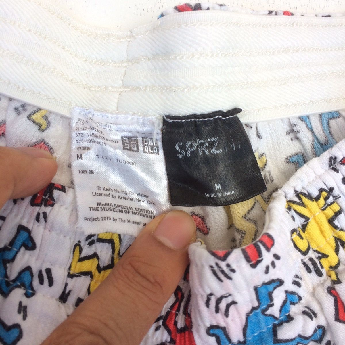 Keith Haring Kharing The musuem of Art Multicolor shortpant flexible Size US 29 - 5 Thumbnail