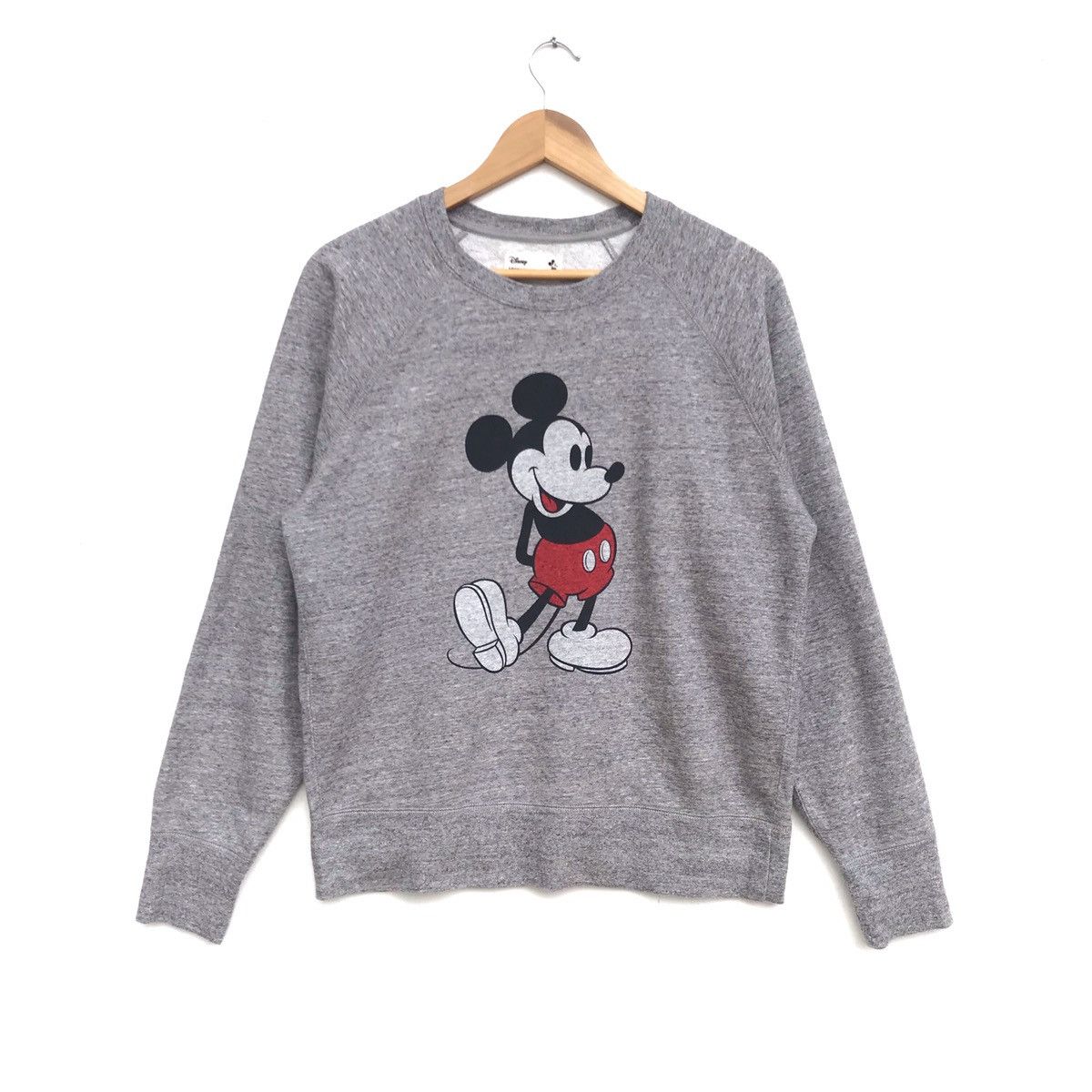 Japanese Brand Mickey white shoes sweatshirt medium Size US M / EU 48-50 / 2 - 1 Thumbnail