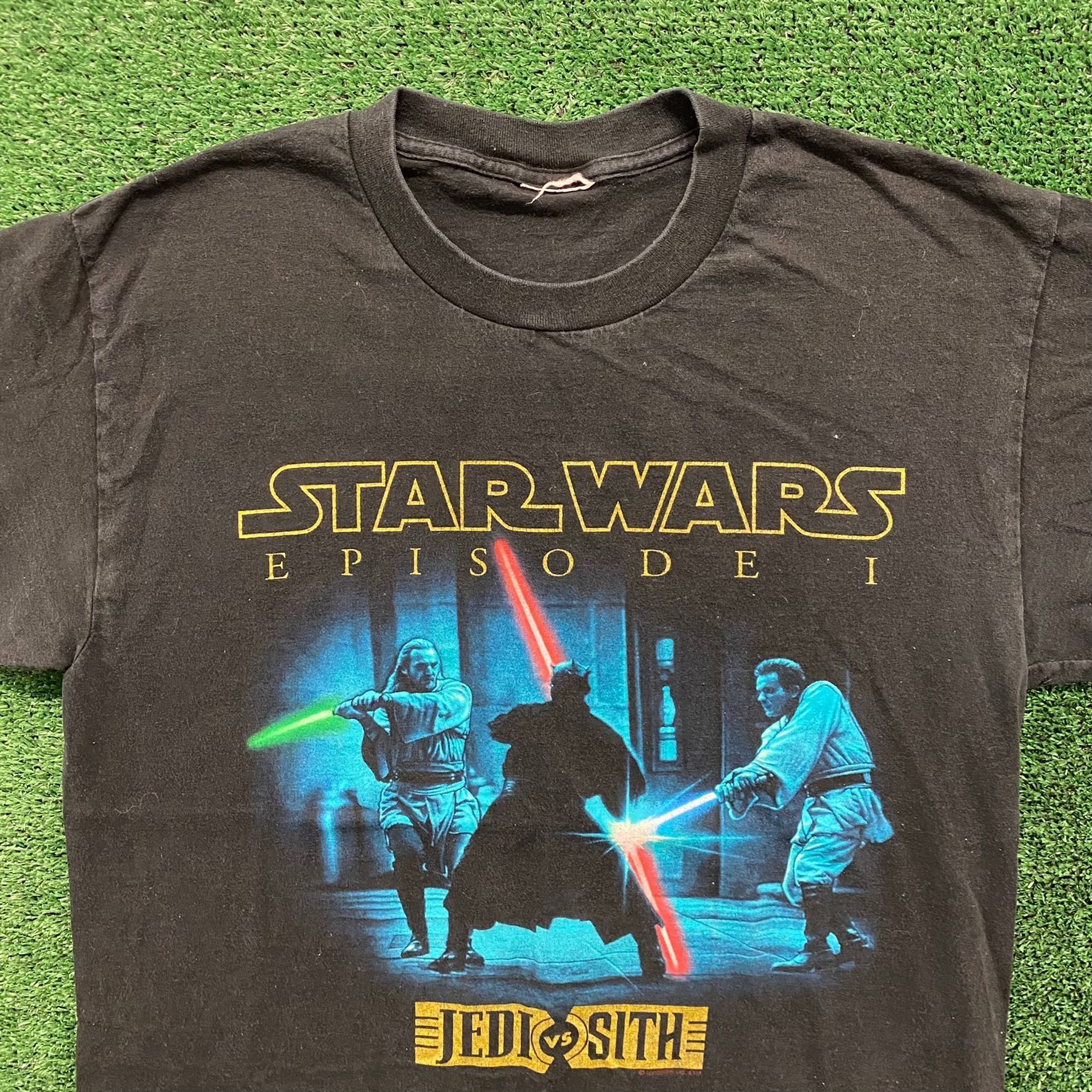 Star Wars Crazy Vintage Star Wars Episode 1 Movie T-Shirt Size US L / EU 52-54 / 3 - 2 Thumbnail