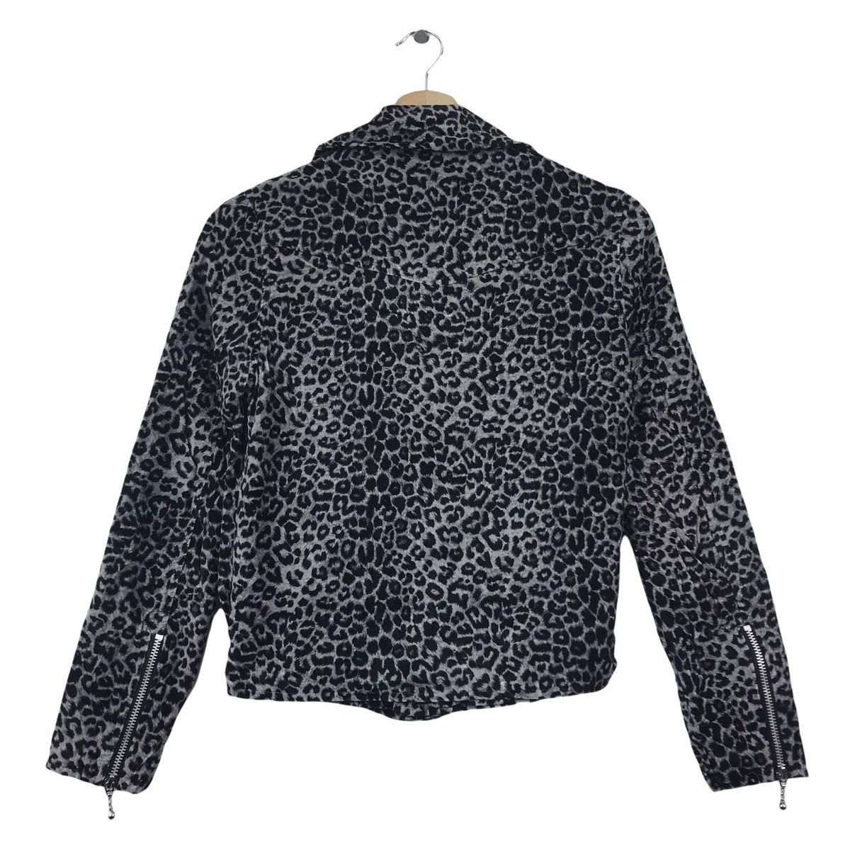 Japanese Brand HELL CAT PUNKS Punk Emo Anarchy Double Collar Leopard Jacket Size US S / EU 44-46 / 1 - 7 Thumbnail