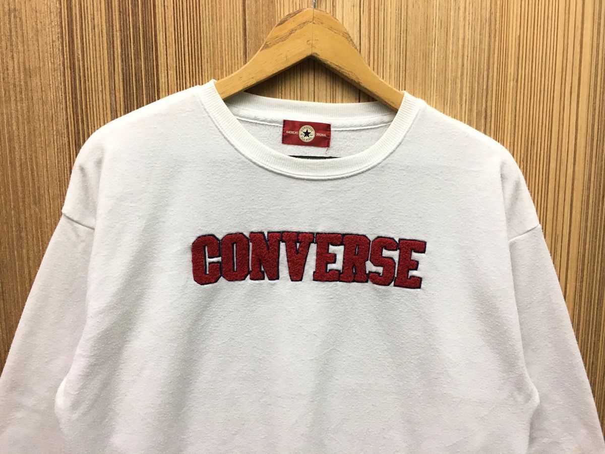 Converse × Japanese Brand × Vintage Vintage Converse Big Logo Sweatshirt Size US S / EU 44-46 / 1 - 2 Thumbnail
