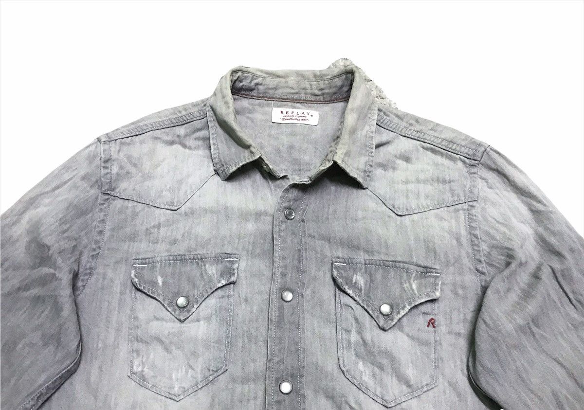 Replay Replay snap button shirts Size US S / EU 44-46 / 1 - 5 Thumbnail