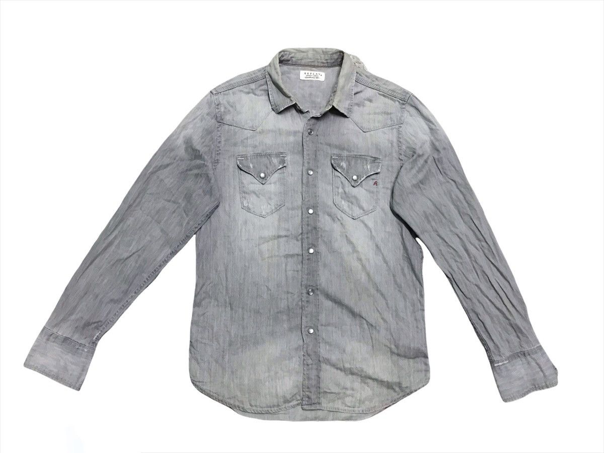 Replay Replay snap button shirts Size US S / EU 44-46 / 1 - 3 Thumbnail