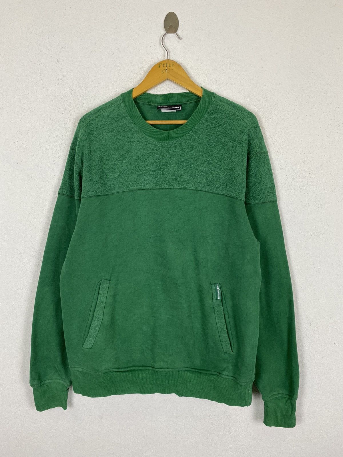 The Hundreds THE HUNDREDS GREEN MAN’S SWEATER Size US M / EU 48-50 / 2 - 2 Thumbnail