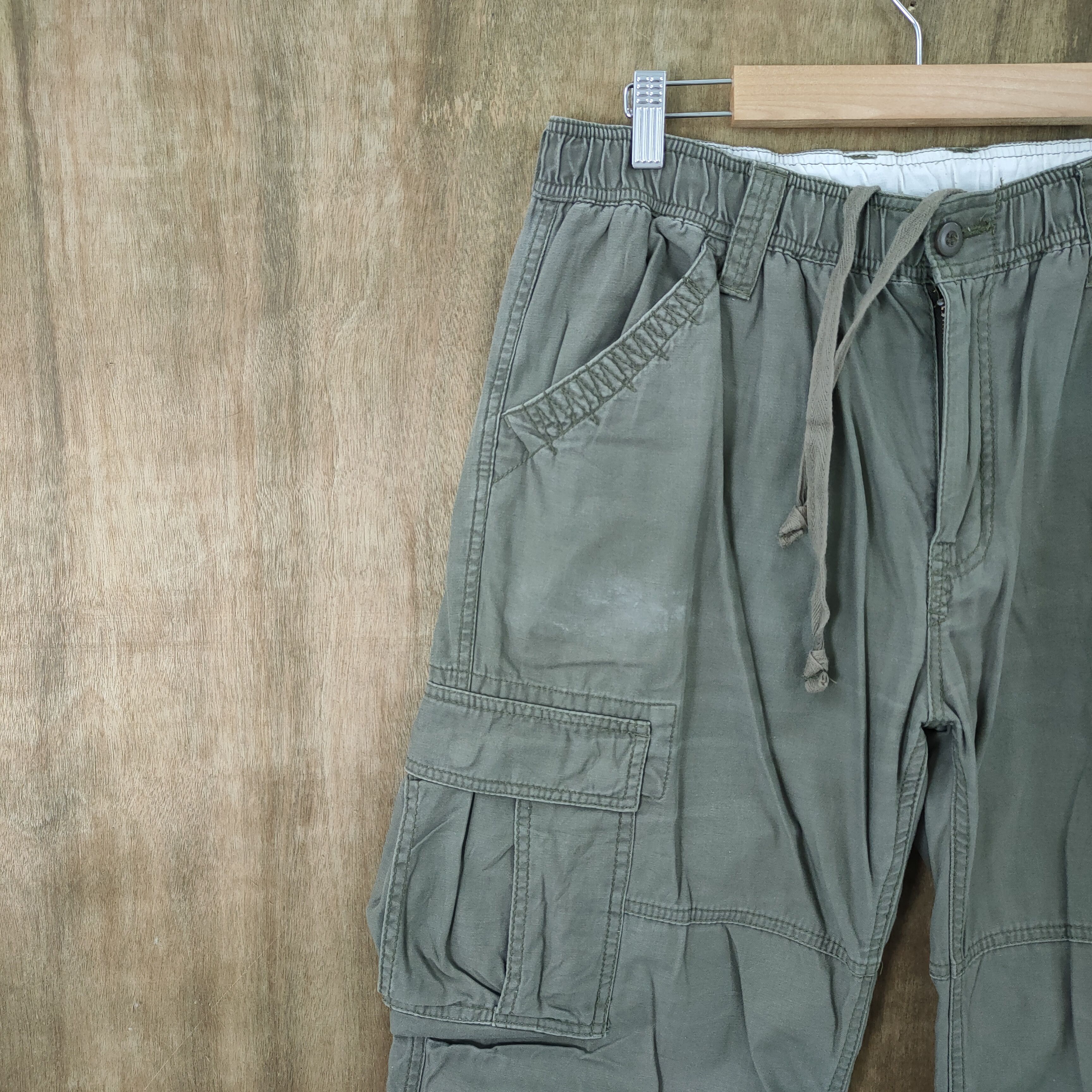 Japanese Brand × Vintage VINTAGE CALM FLOW FADED CARGO PANTS Size US 36 / EU 52 - 12 Thumbnail