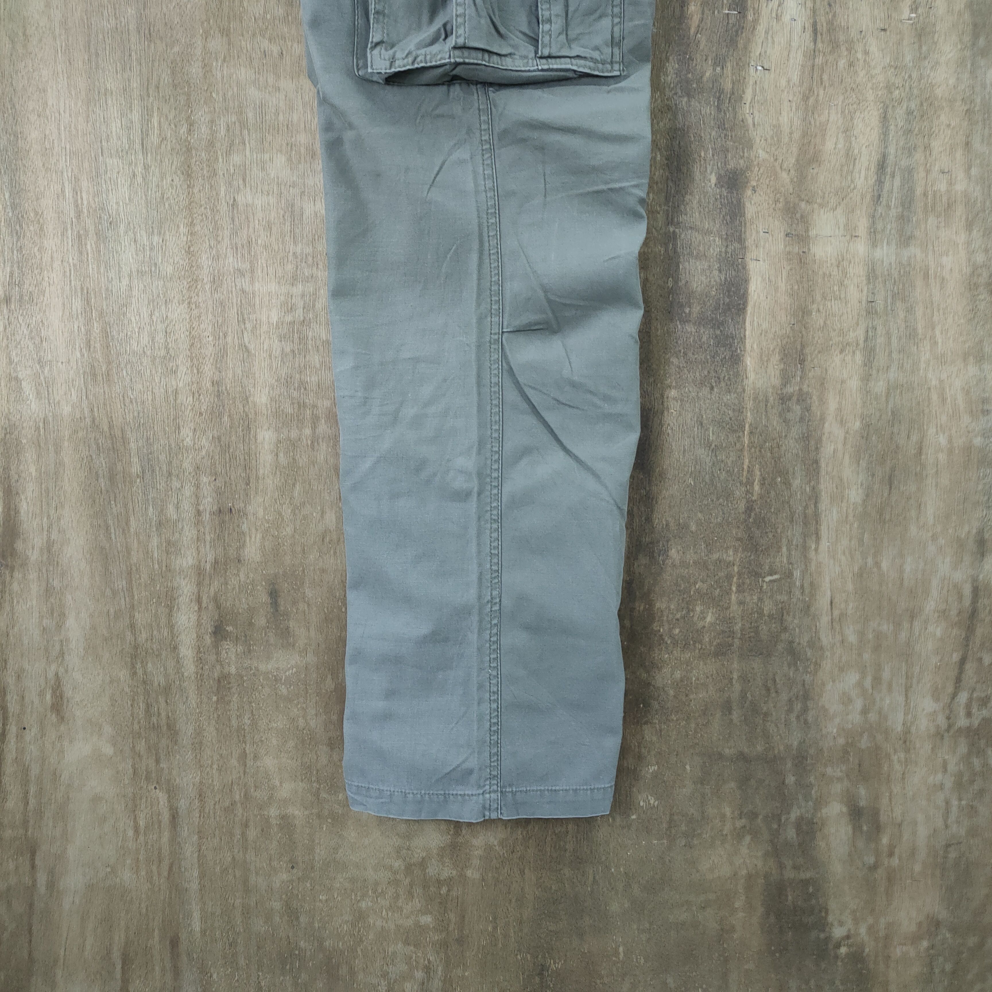 Japanese Brand × Vintage VINTAGE CALM FLOW FADED CARGO PANTS Size US 36 / EU 52 - 9 Thumbnail