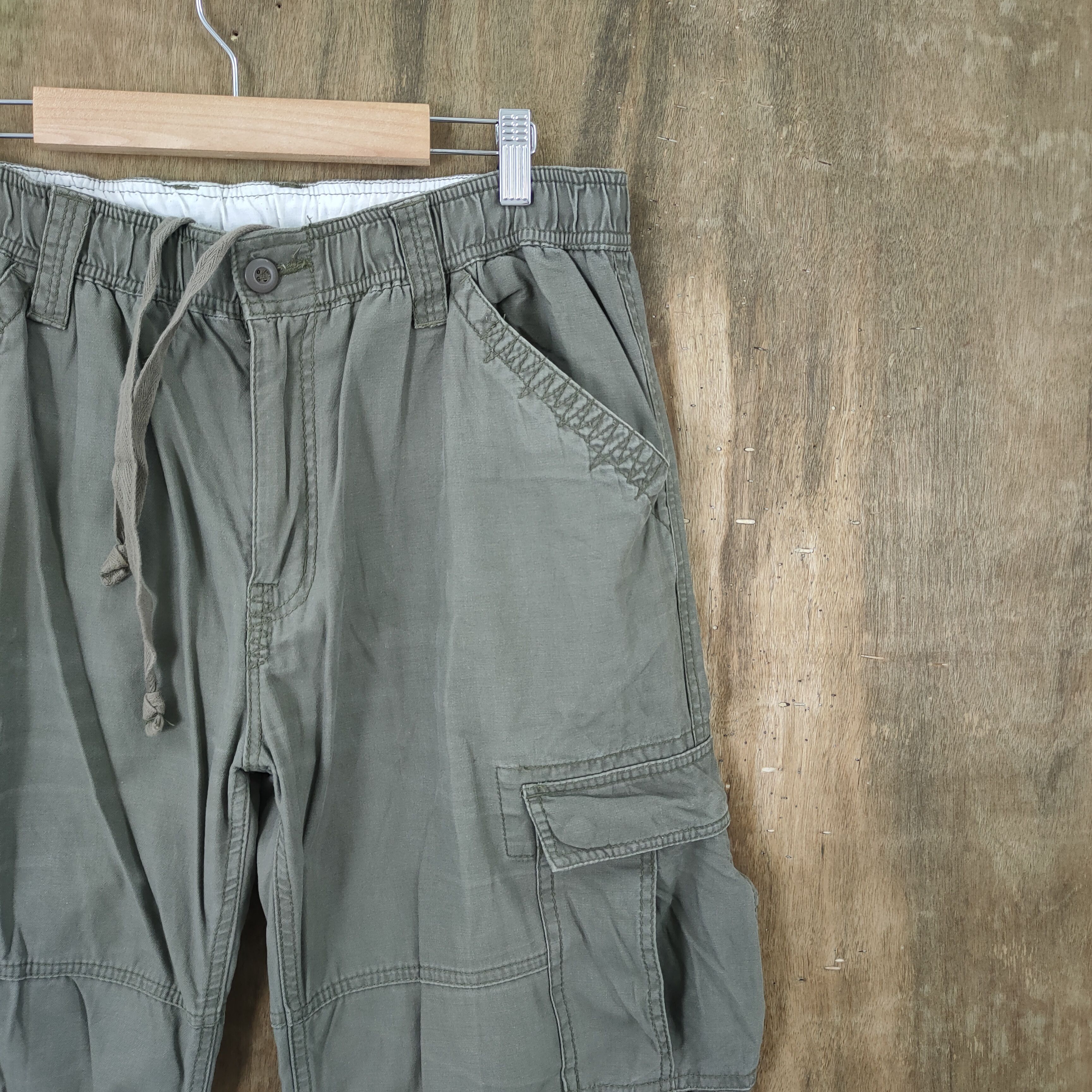 Japanese Brand × Vintage VINTAGE CALM FLOW FADED CARGO PANTS Size US 36 / EU 52 - 11 Thumbnail