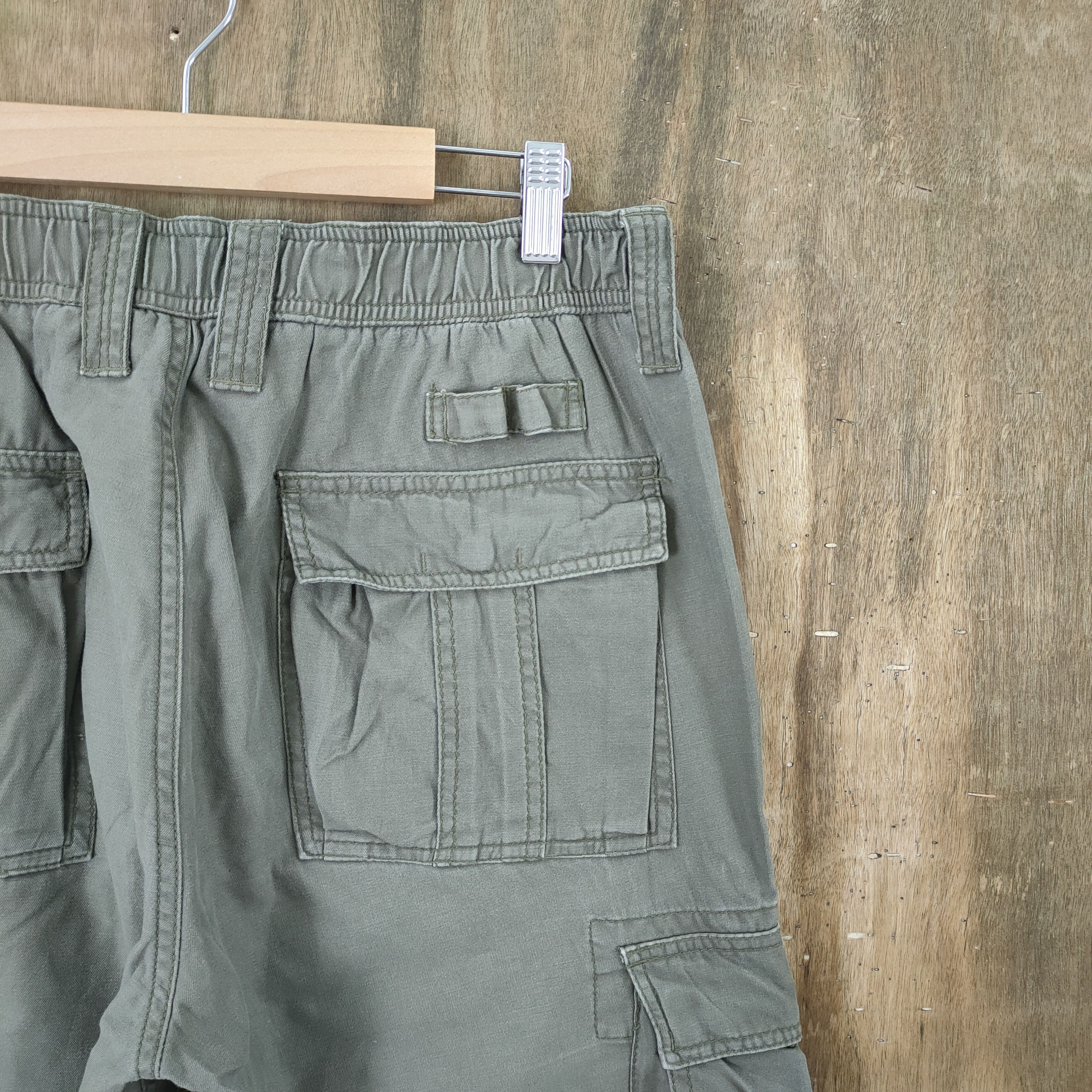 Japanese Brand × Vintage VINTAGE CALM FLOW FADED CARGO PANTS Size US 36 / EU 52 - 13 Thumbnail