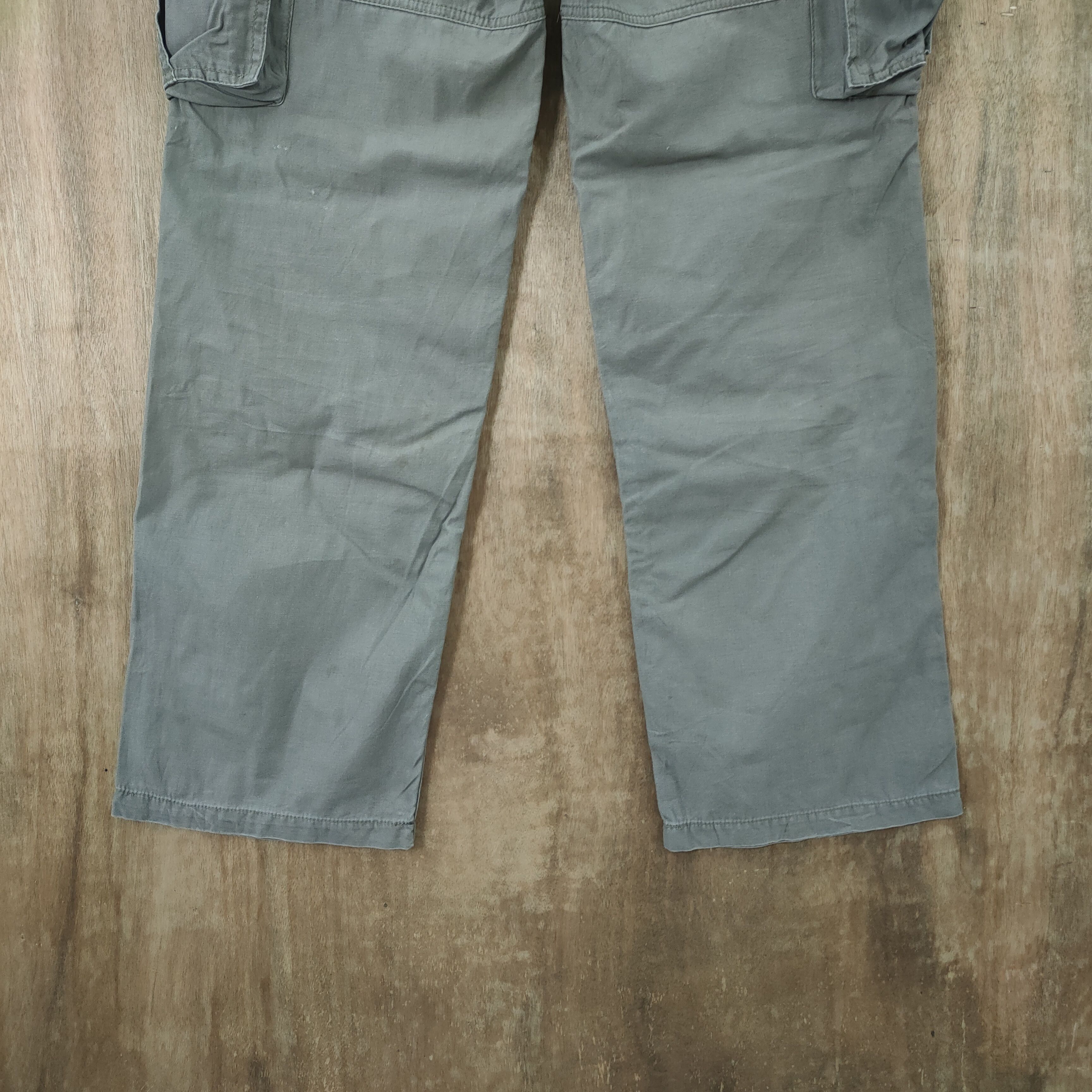 Japanese Brand × Vintage VINTAGE CALM FLOW FADED CARGO PANTS Size US 36 / EU 52 - 7 Thumbnail