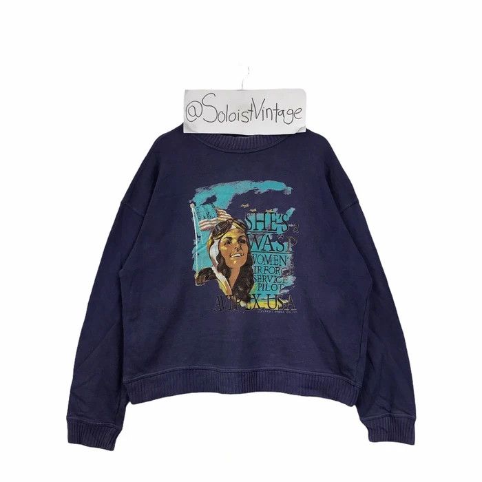 Avirex Vintage 1991 AVIREX USA WASP Women Airforce Service Pilot Size ONE SIZE - 1 Thumbnail