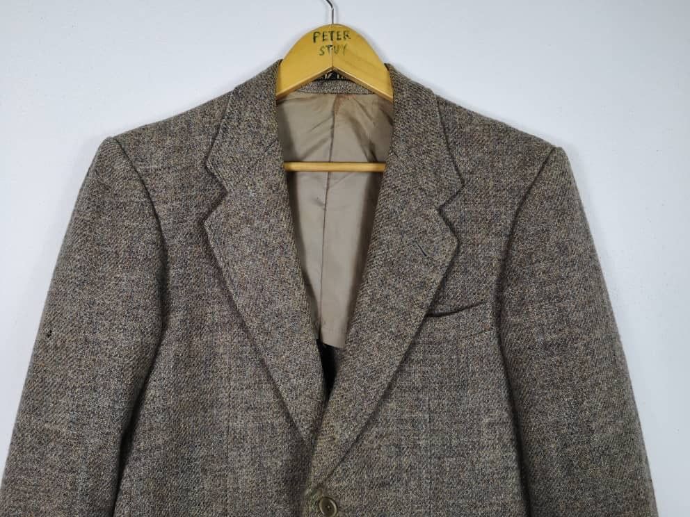 Harris Tweed × Other 🔥HARRIS TWEED WOOL JACKET LIKE BLAZER Size US L / EU 52-54 / 3 - 4 Thumbnail